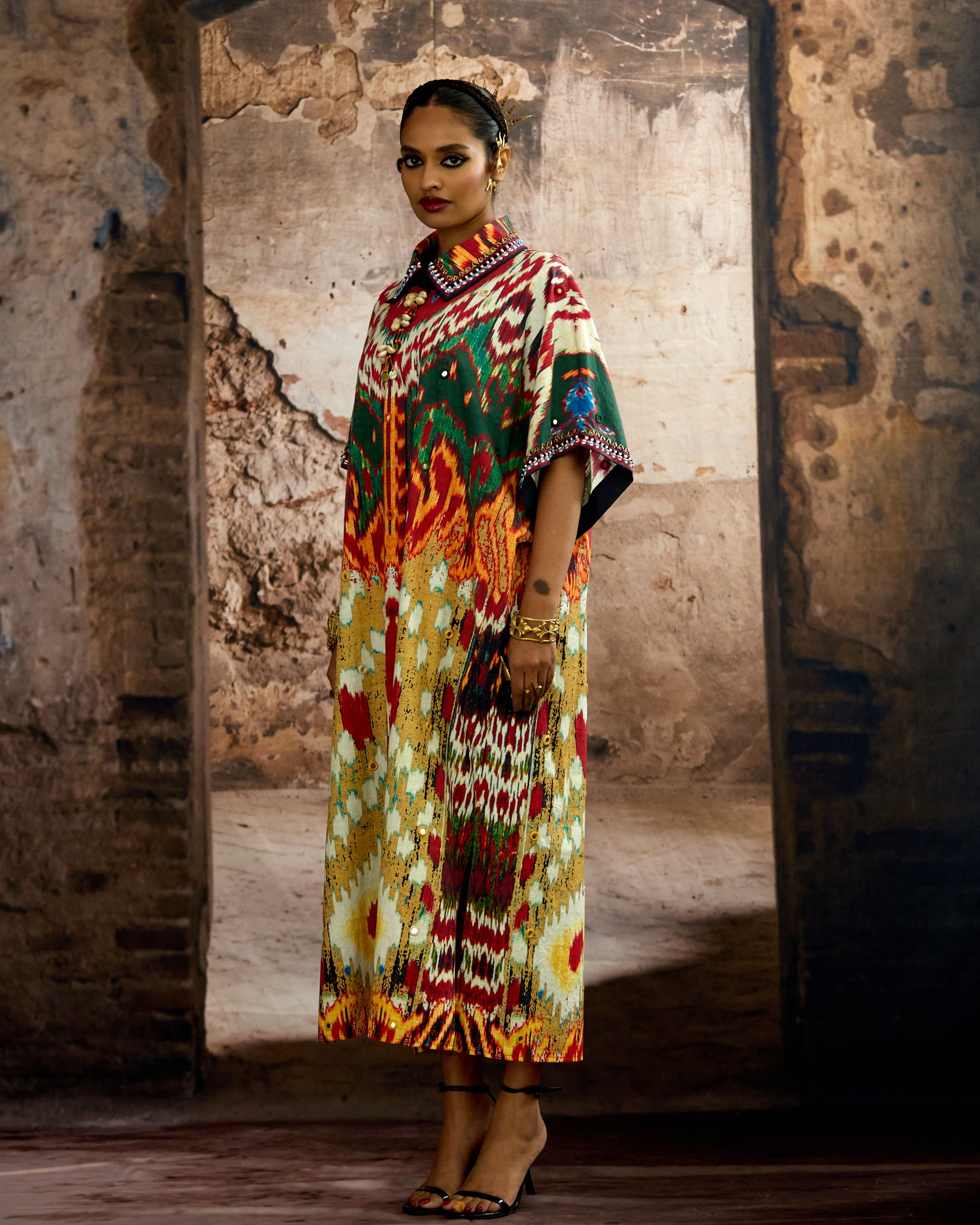 Kasbah : Brianna - Beige/Mustard