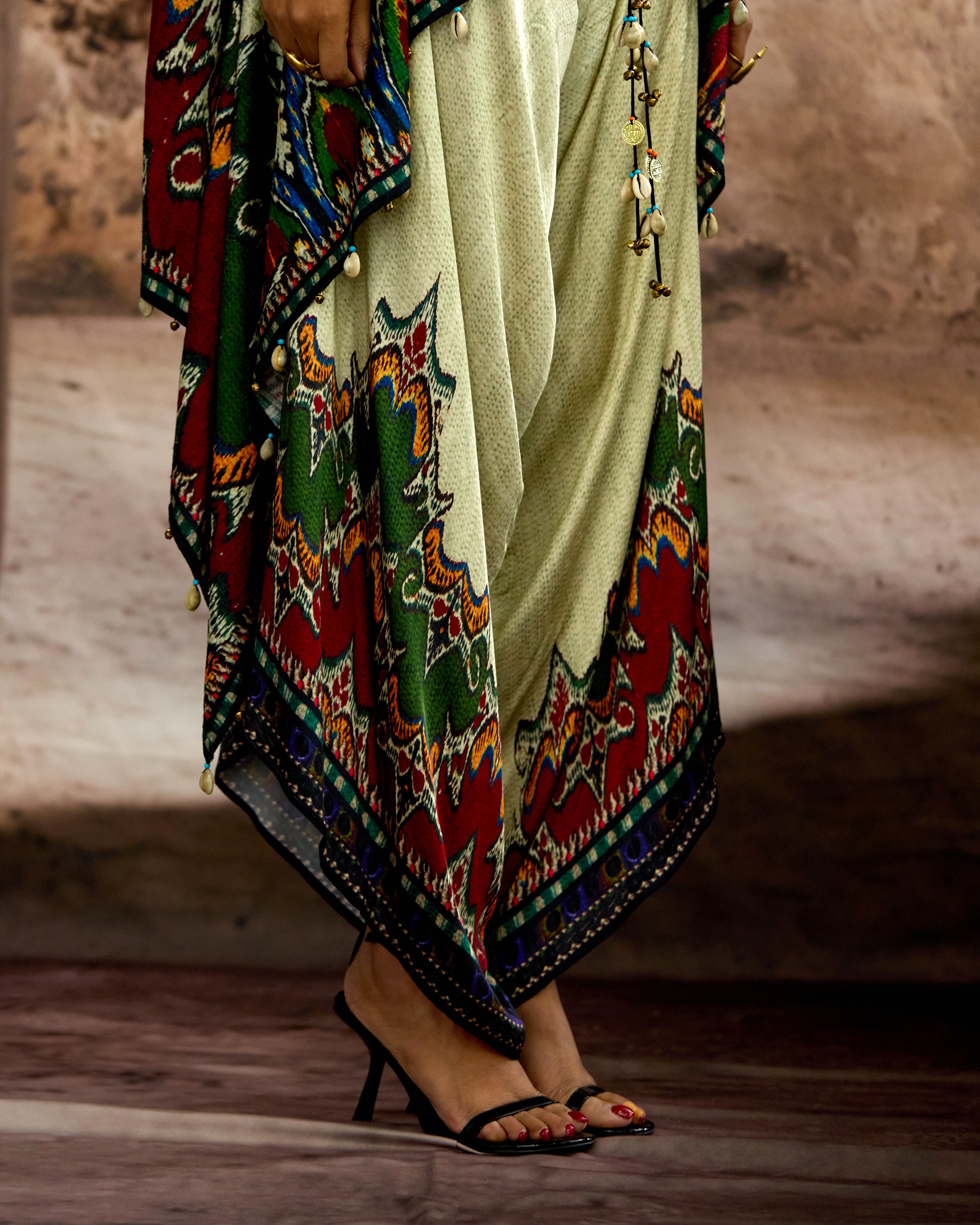 Kasbah : Prisha - Eggshell/Blue