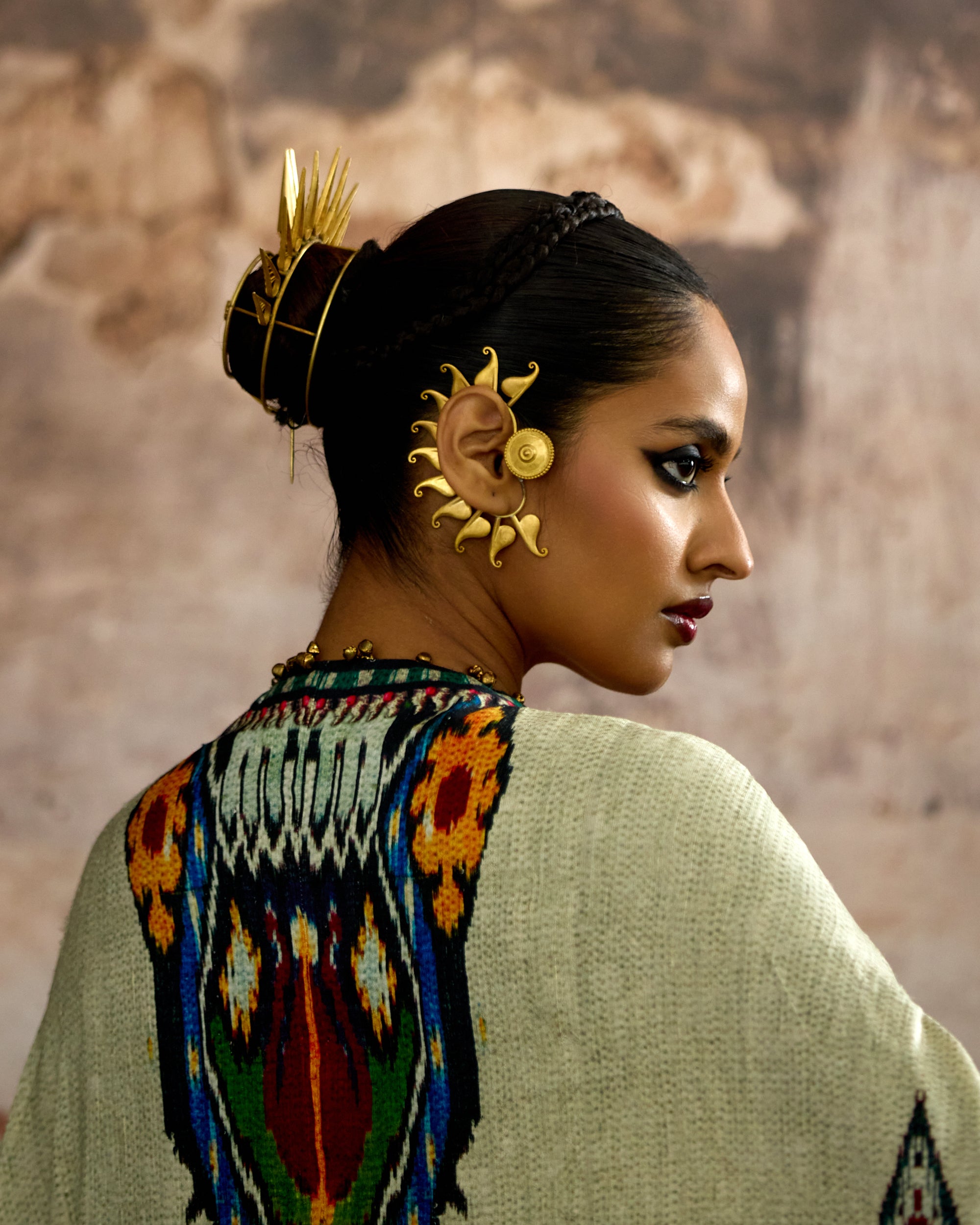 Kasbah : Prisha - Eggshell/Blue