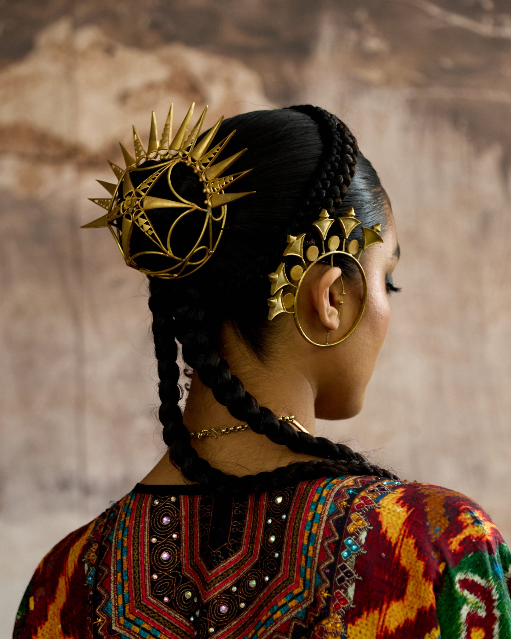 Kasbah : Kanish - Mustard/Rust