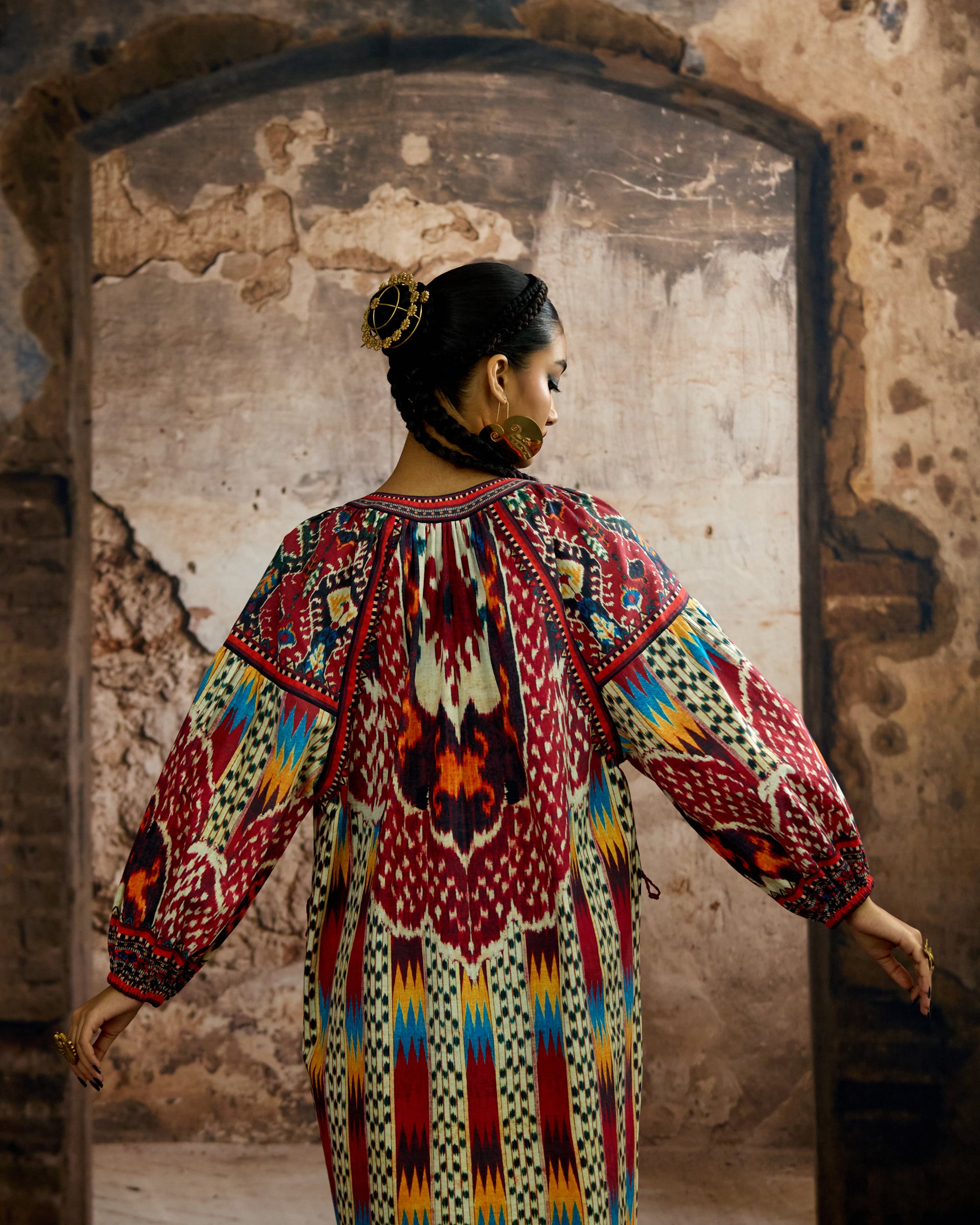 Kasbah : Marisa - Beige/Maroon