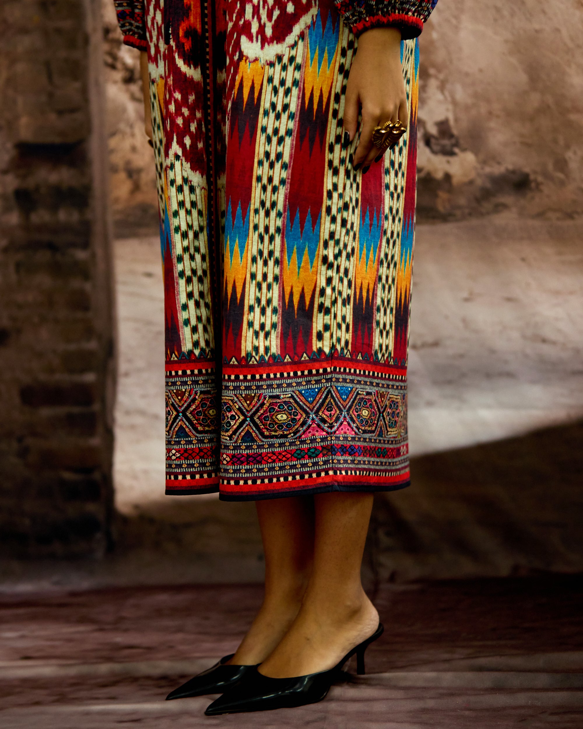 Kasbah : Marisa - Beige/Maroon