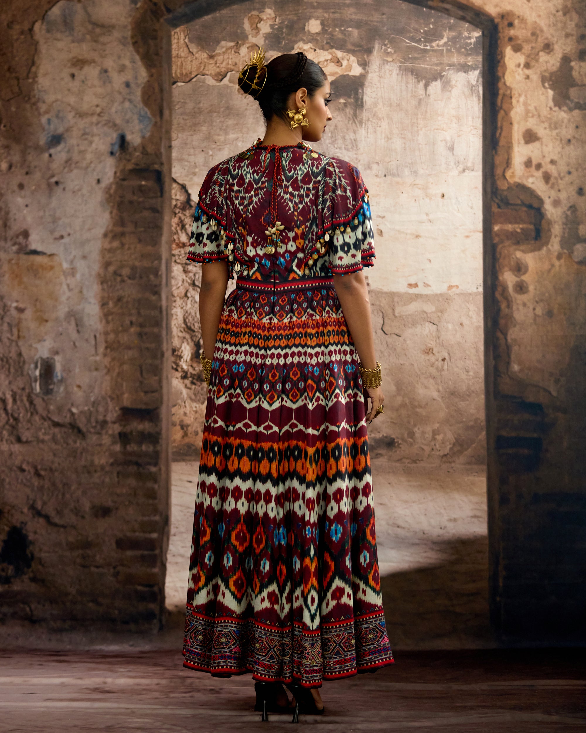 Kasbah : Faliha - Maroon/Multi