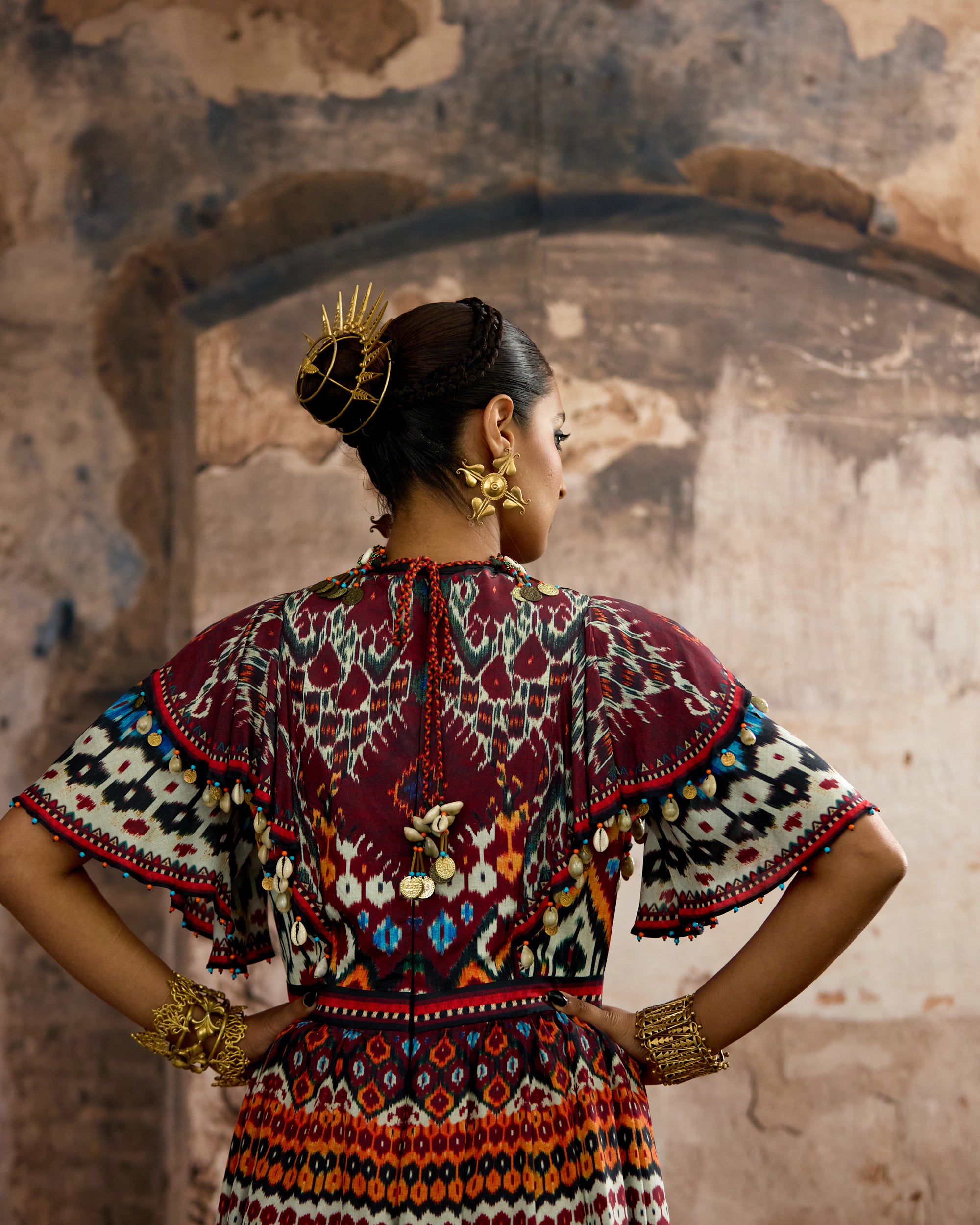 Kasbah : Faliha - Maroon/Multi