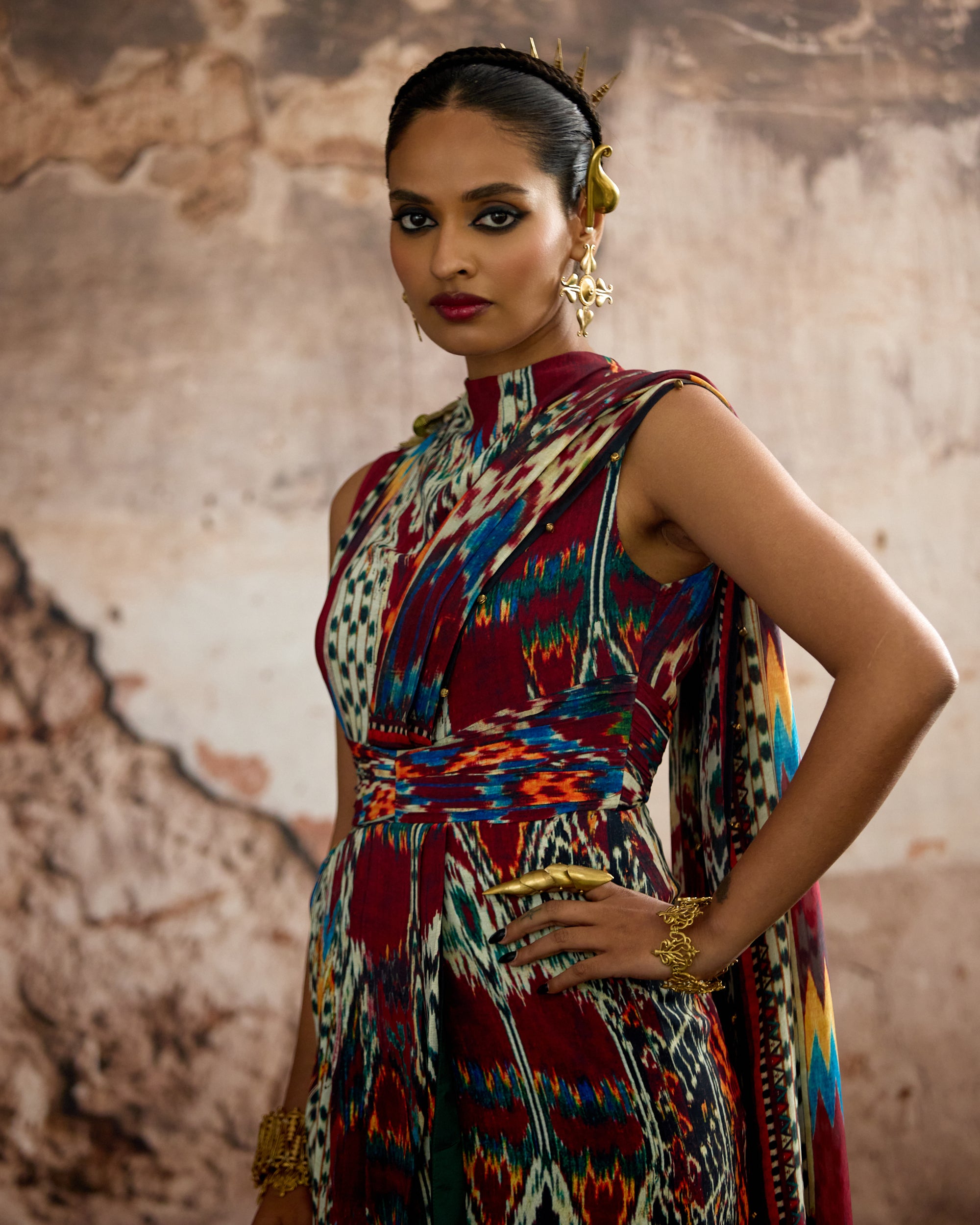 Kasbah : Urmila - Maroon/Multi