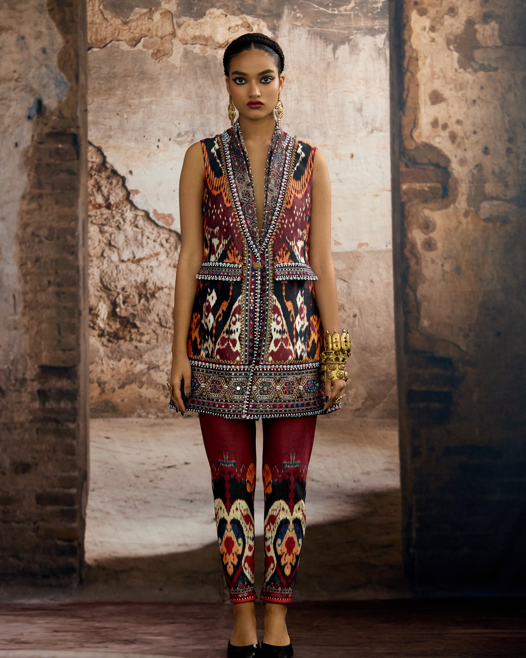 Kasbah : Kadek - Black/Orange