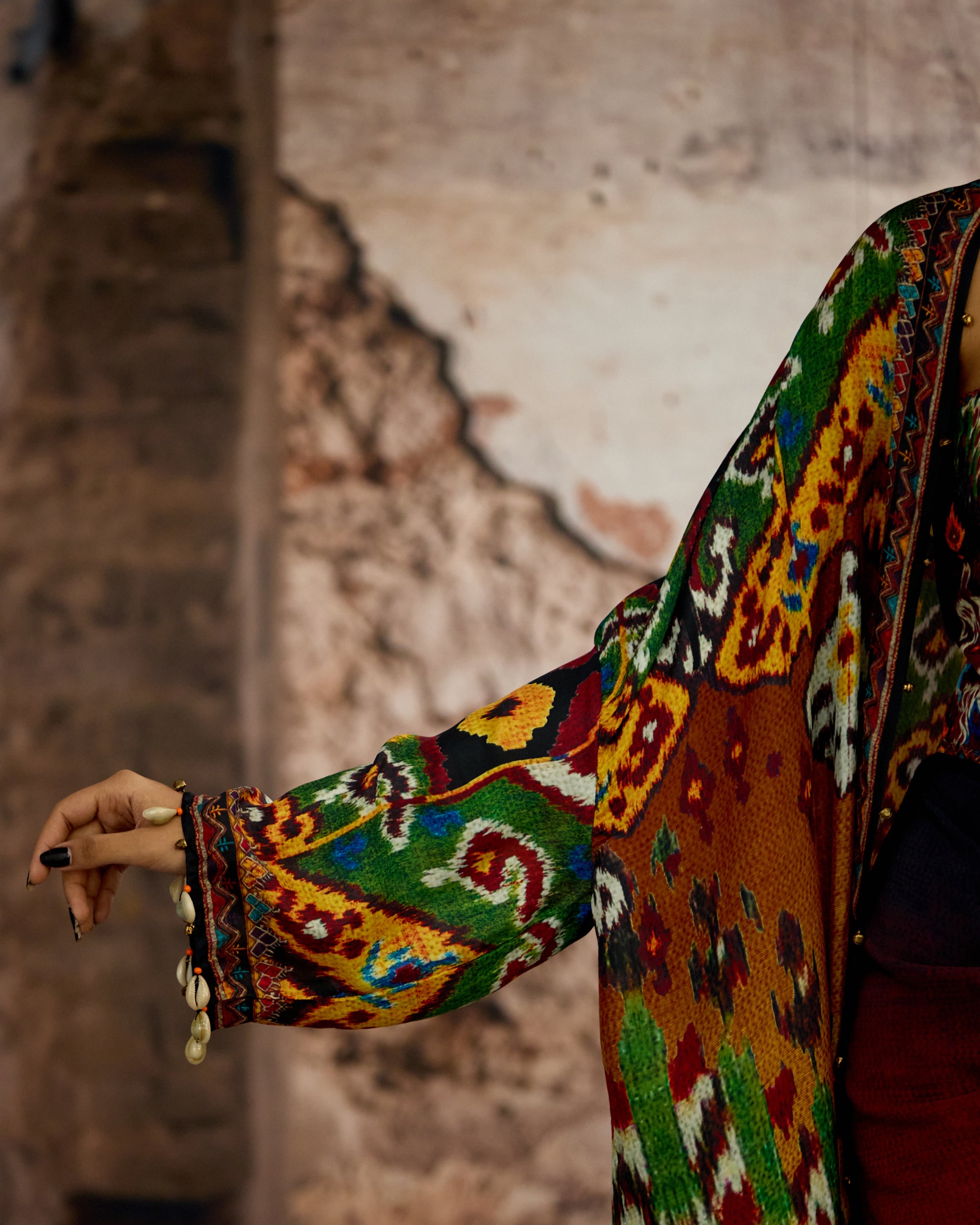 Kasbah : Jannat/Corset/Draupati - Mustard/Multi