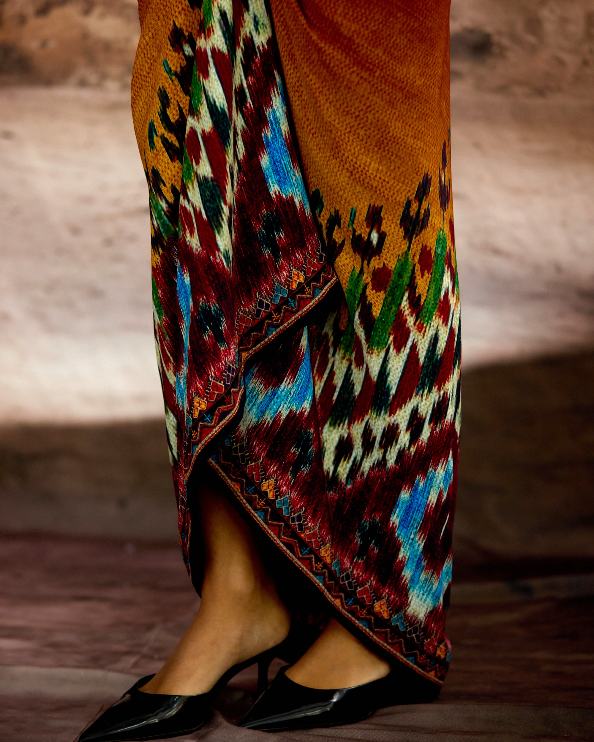 Kasbah : Jannat/Corset/Draupati - Mustard/Multi