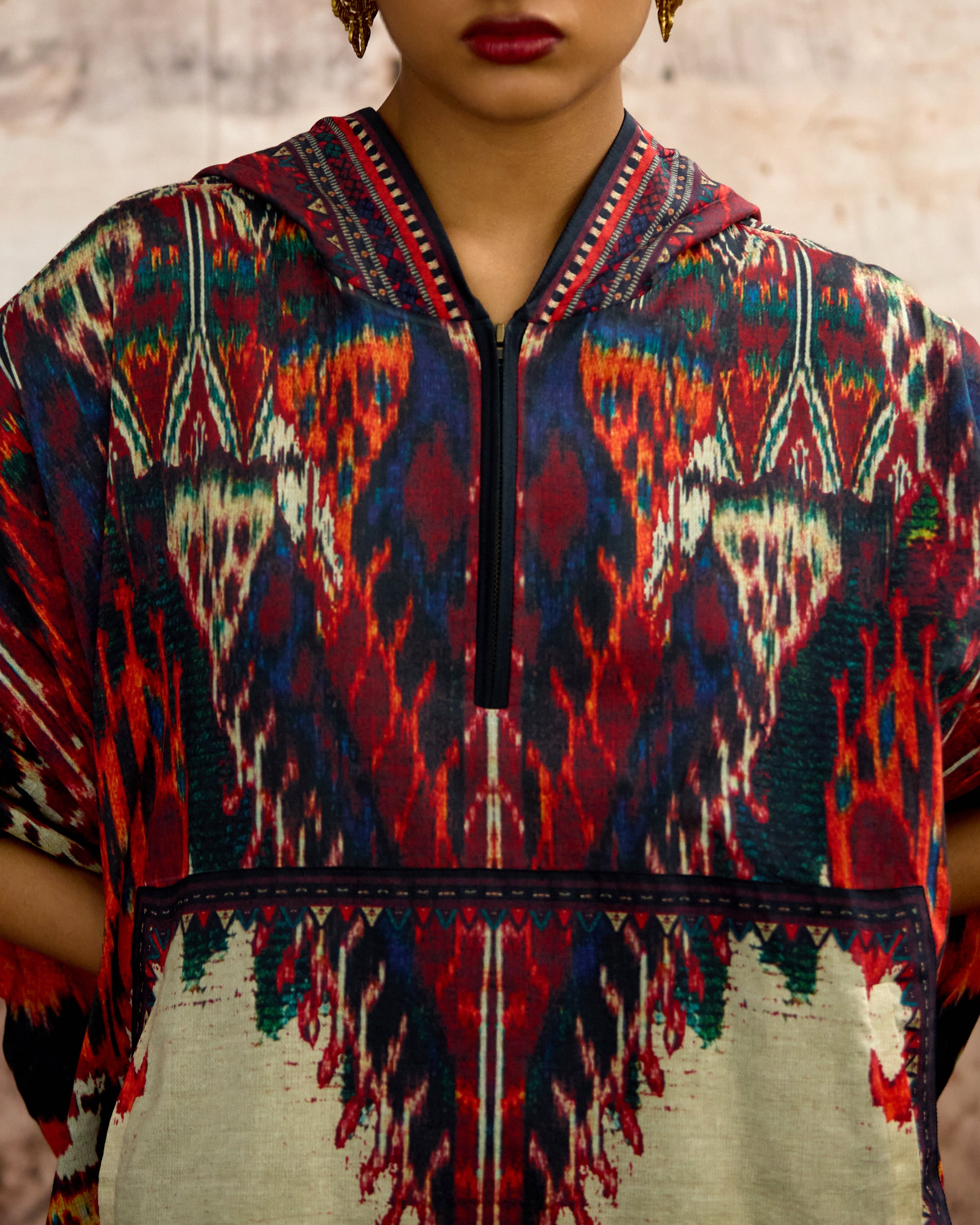 Kasbah : Hannah - Beige/Maroon