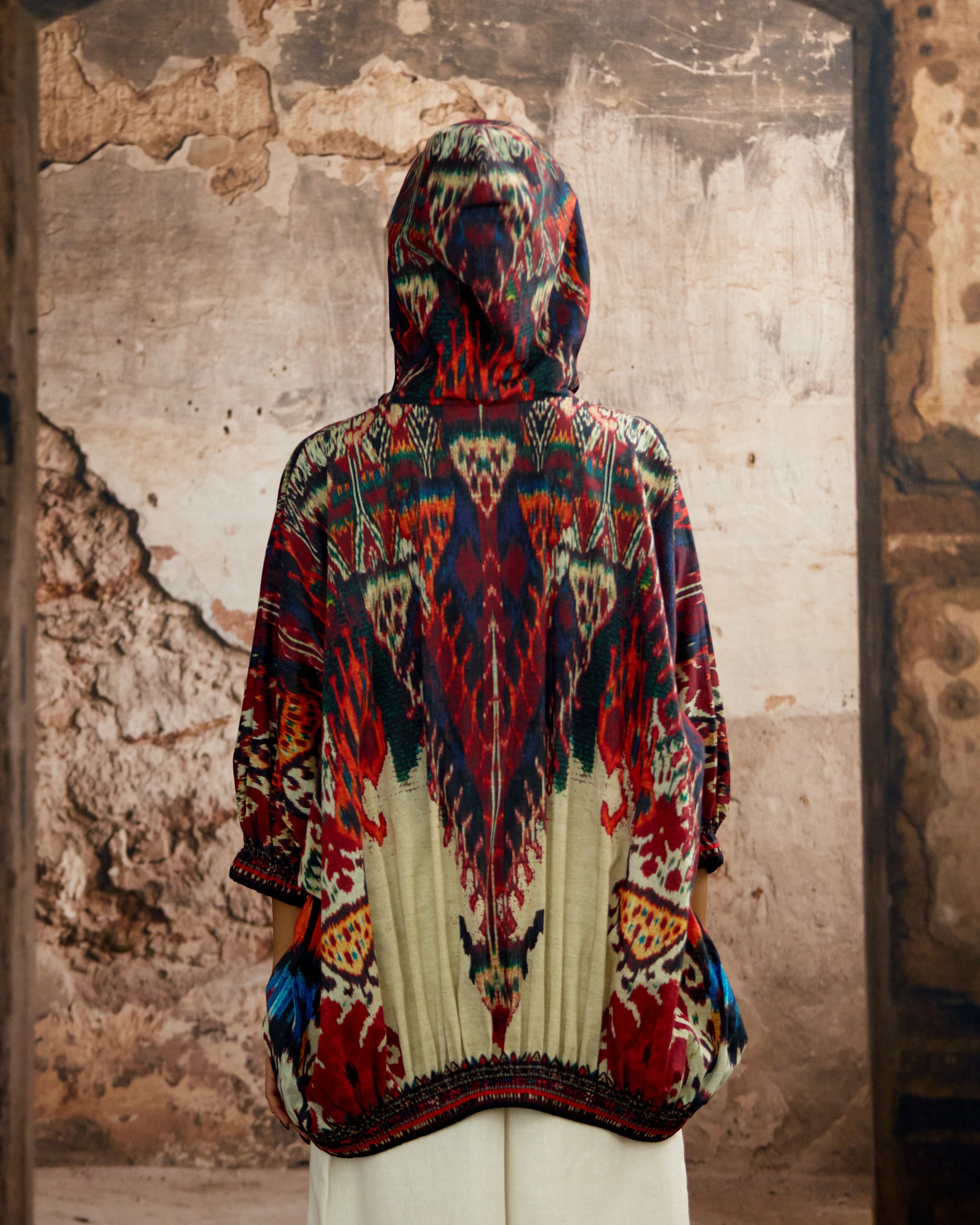 Kasbah : Hannah - Beige/Maroon