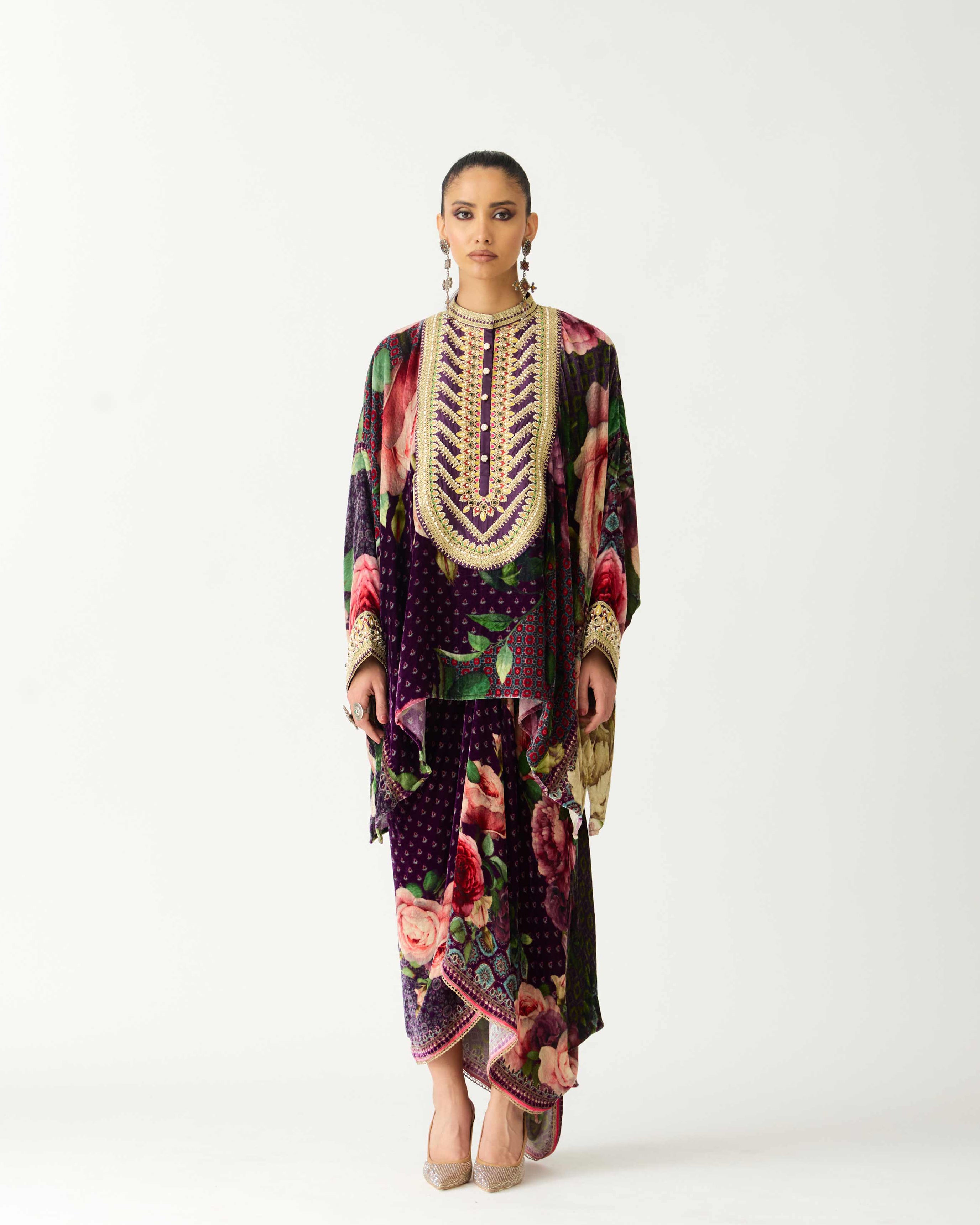 Zubaida : Insha - Plum Rose