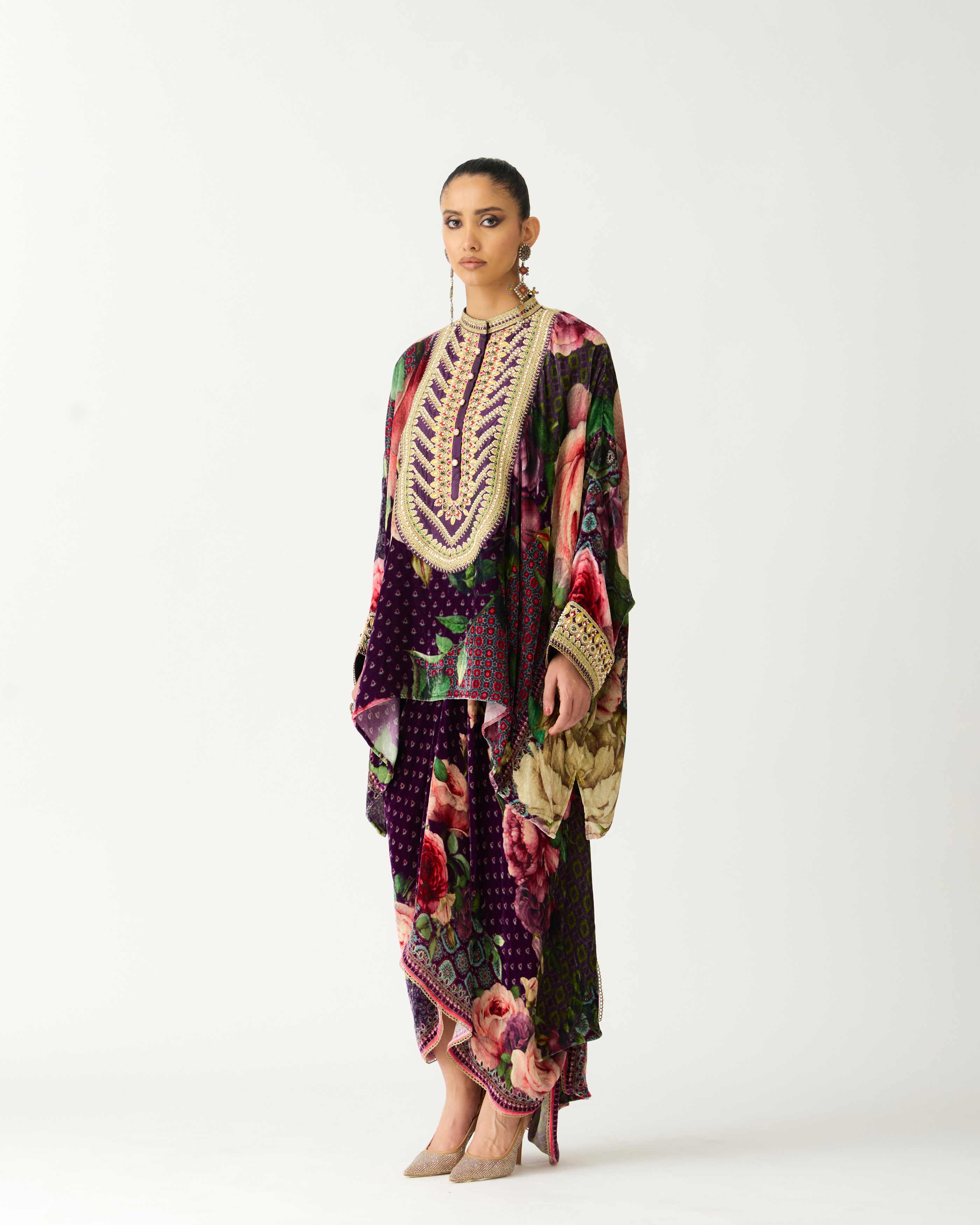Zubaida : Insha - Plum Rose
