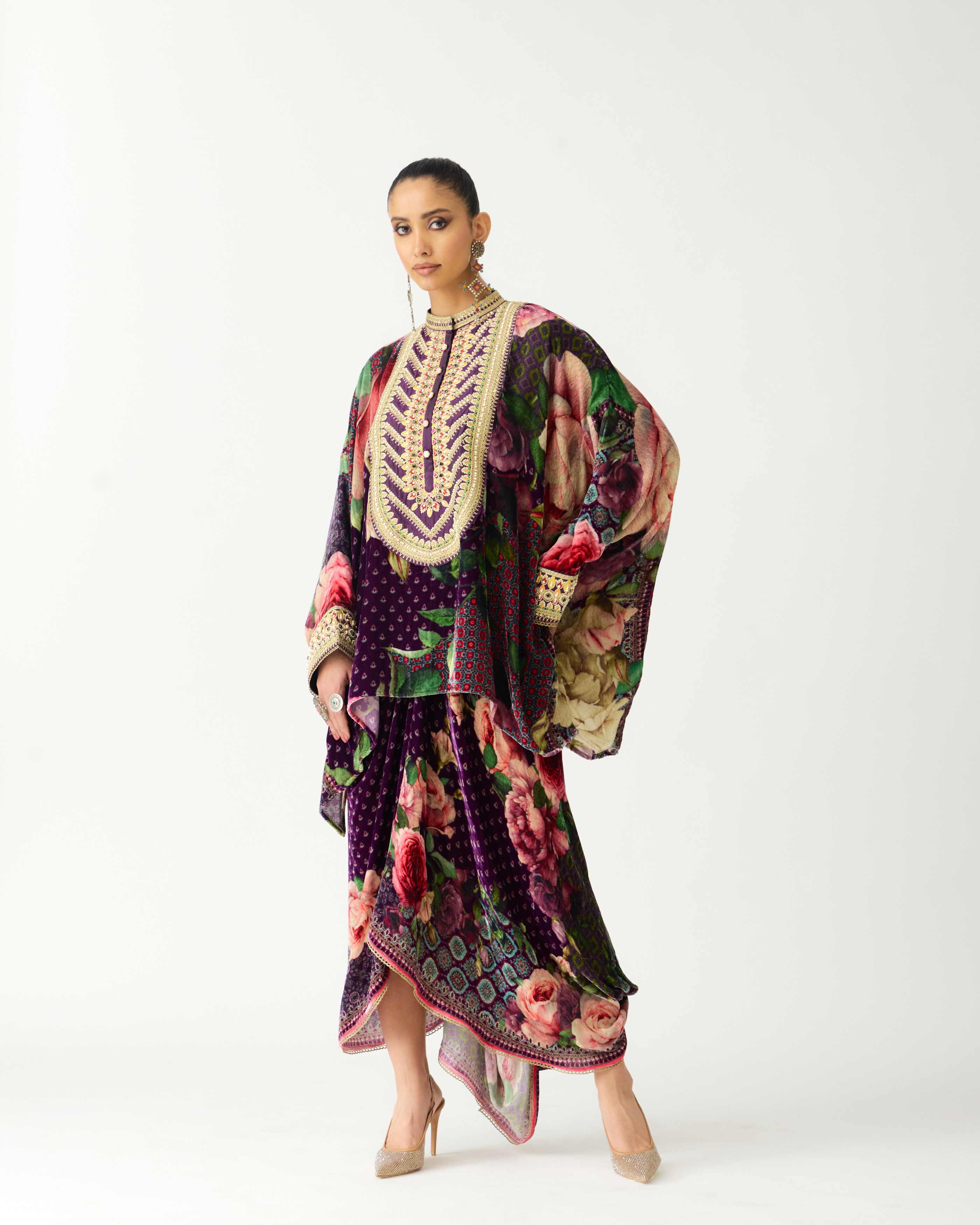 Zubaida : Insha - Plum Rose