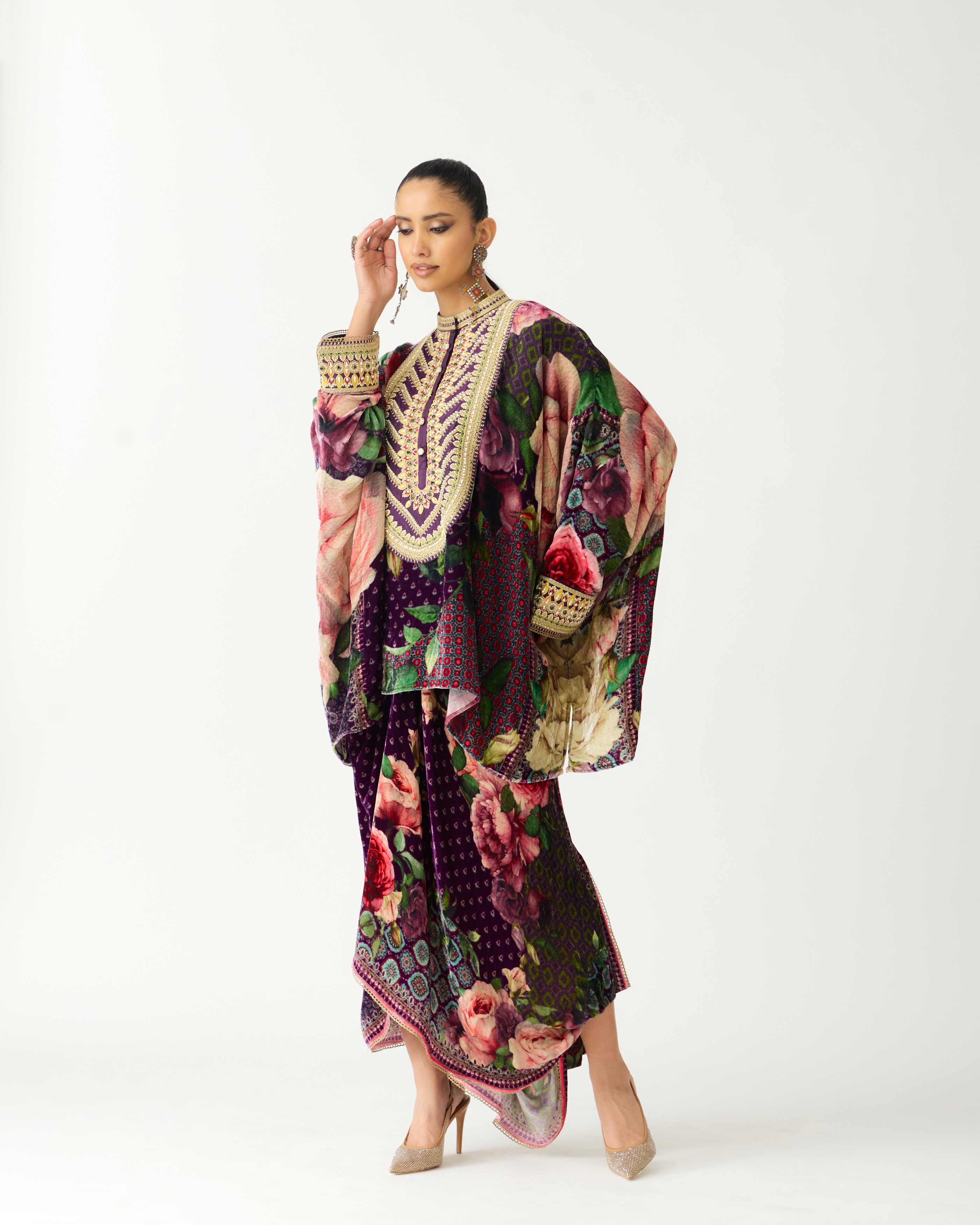 Zubaida : Insha - Plum Rose