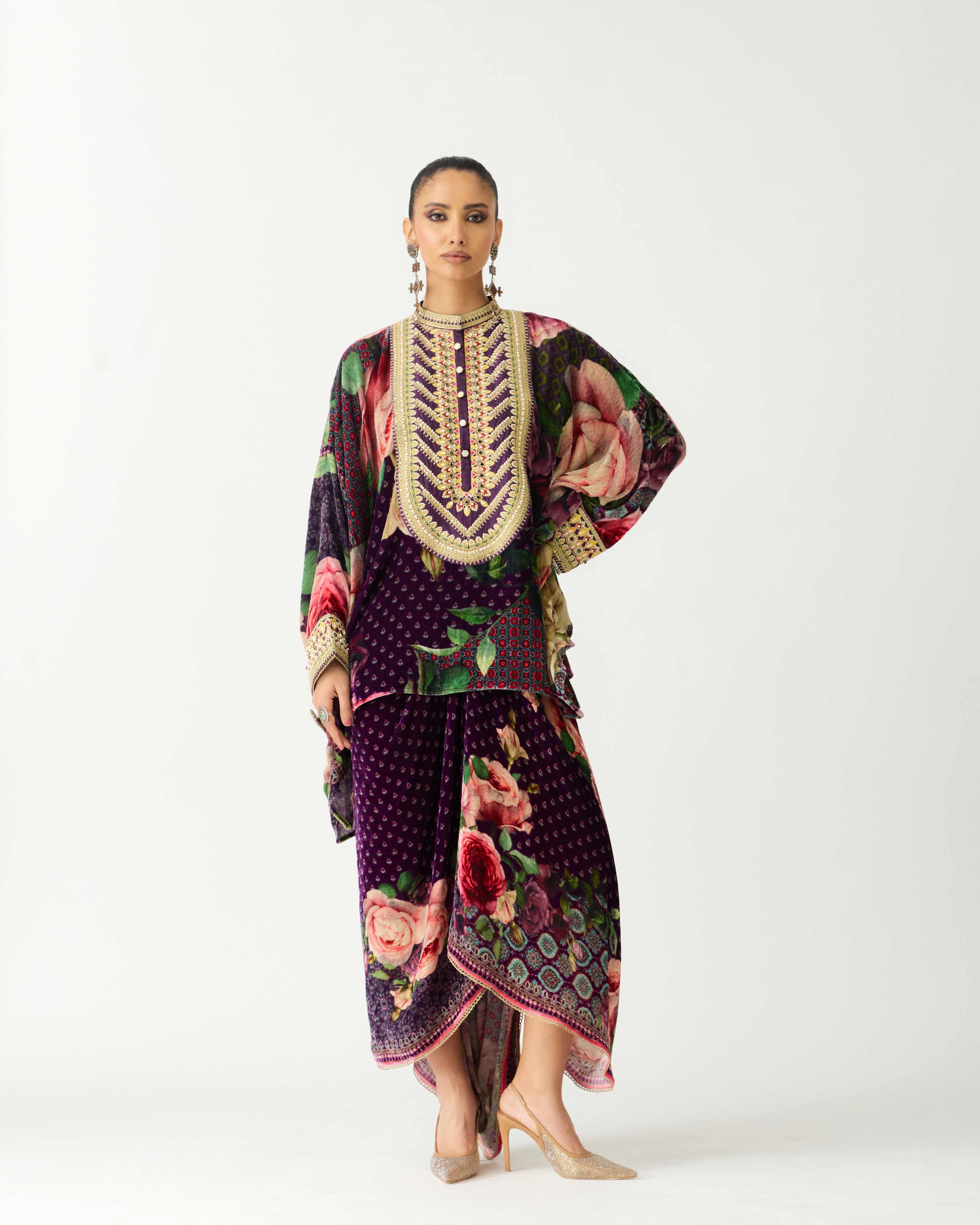 Zubaida : Insha - Plum Rose