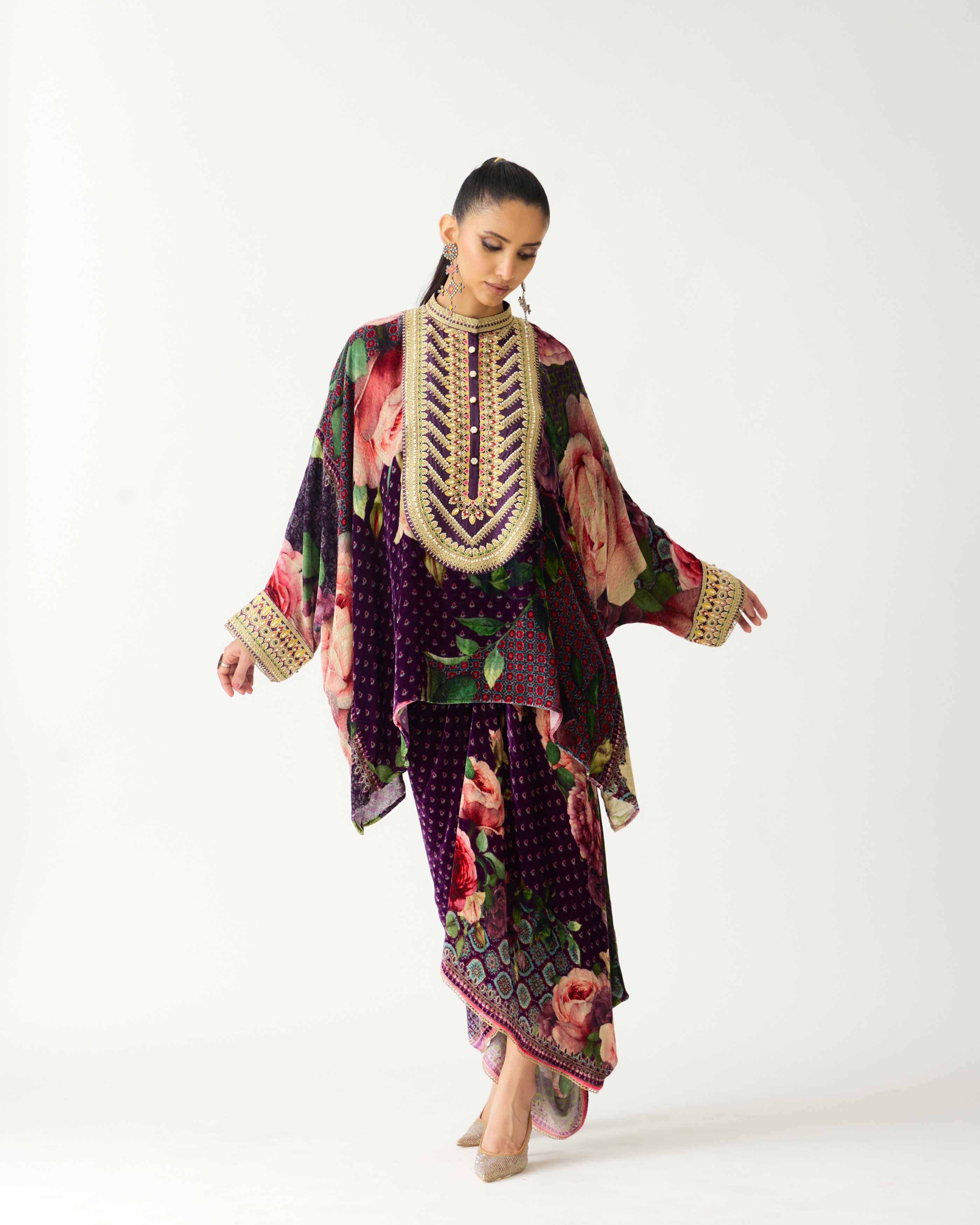 Zubaida : Insha - Plum Rose