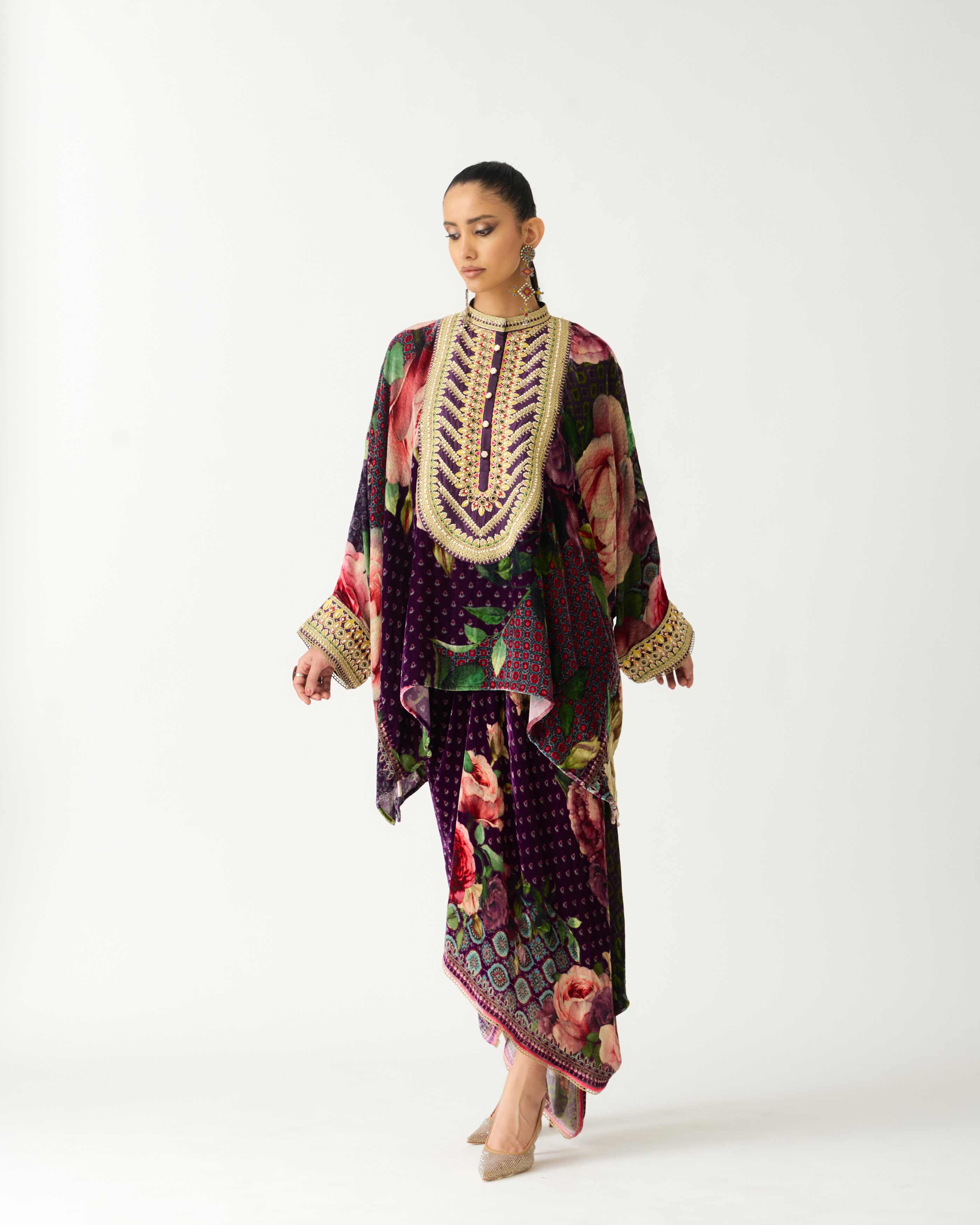Zubaida : Insha - Plum Rose