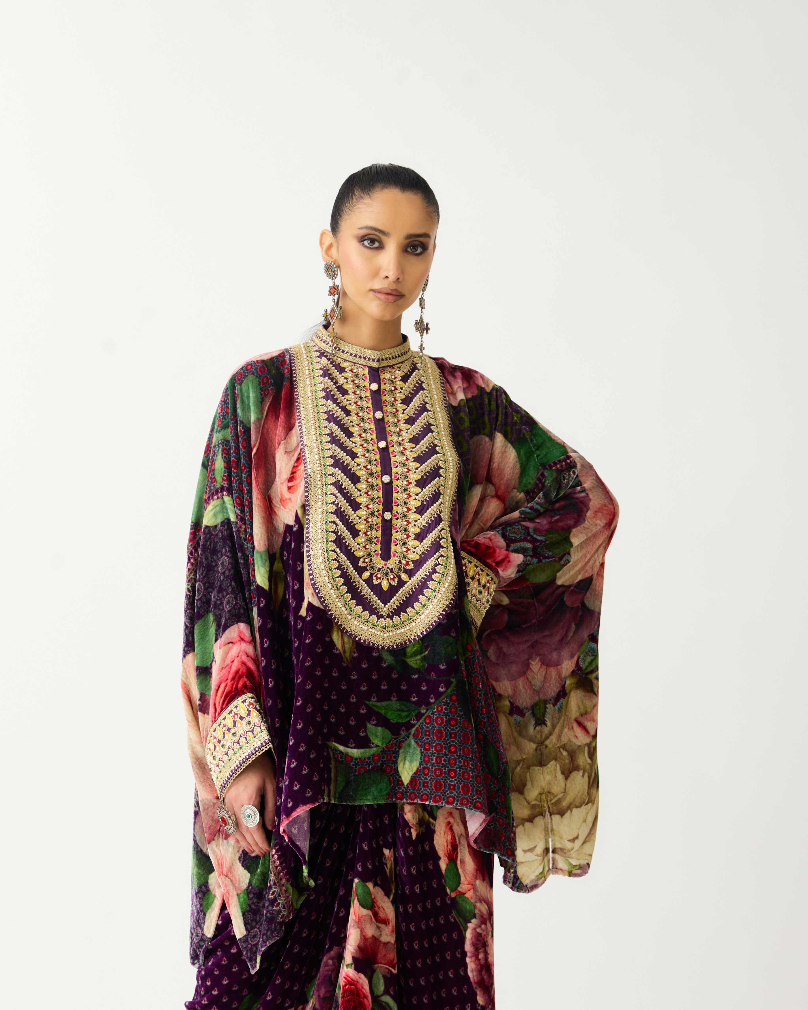 Zubaida : Insha - Plum Rose