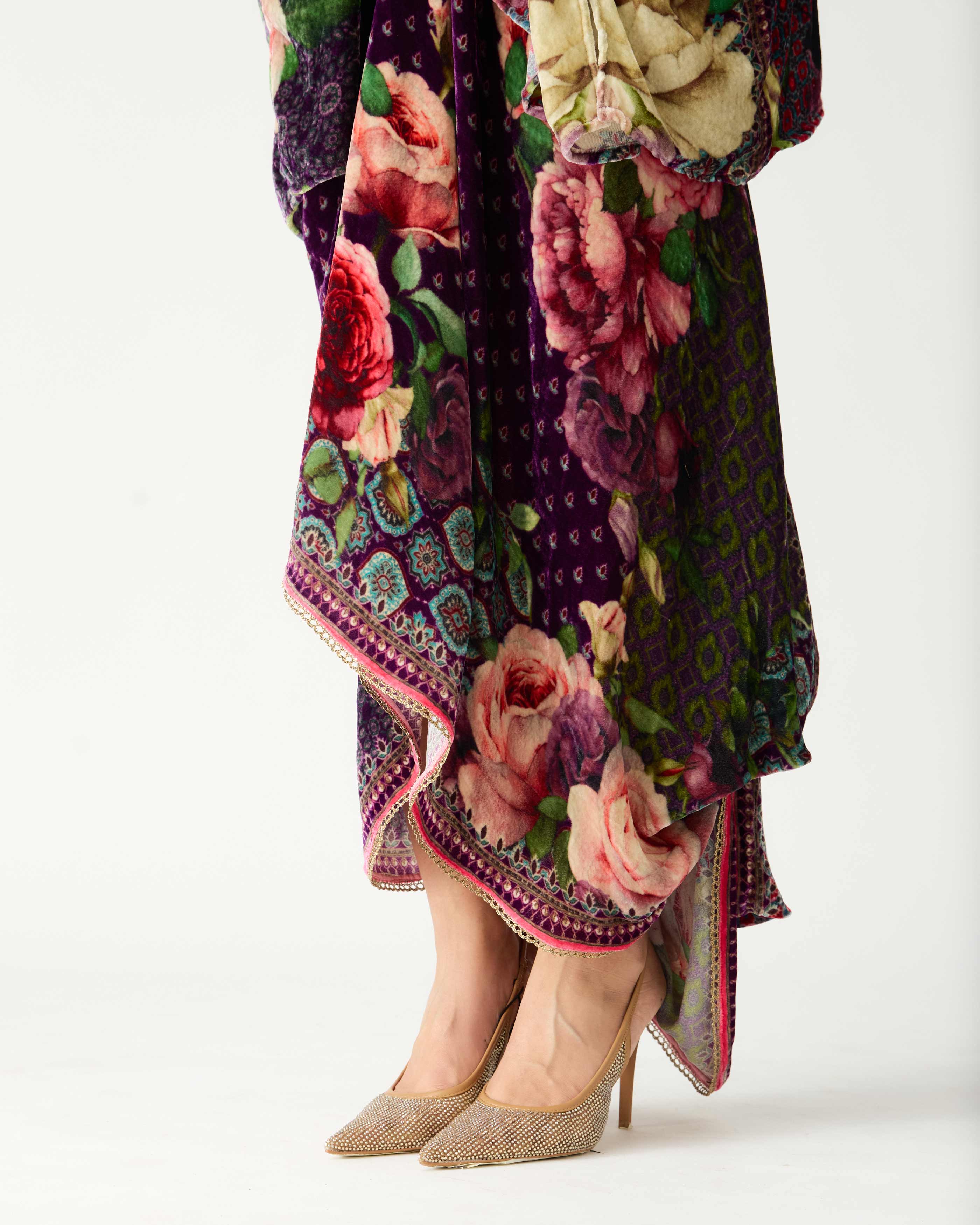 Zubaida : Insha - Plum Rose