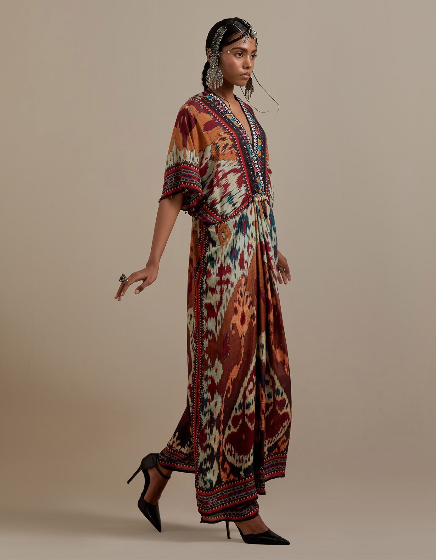 Kasbah : Kusum - Eggshell/Mustard