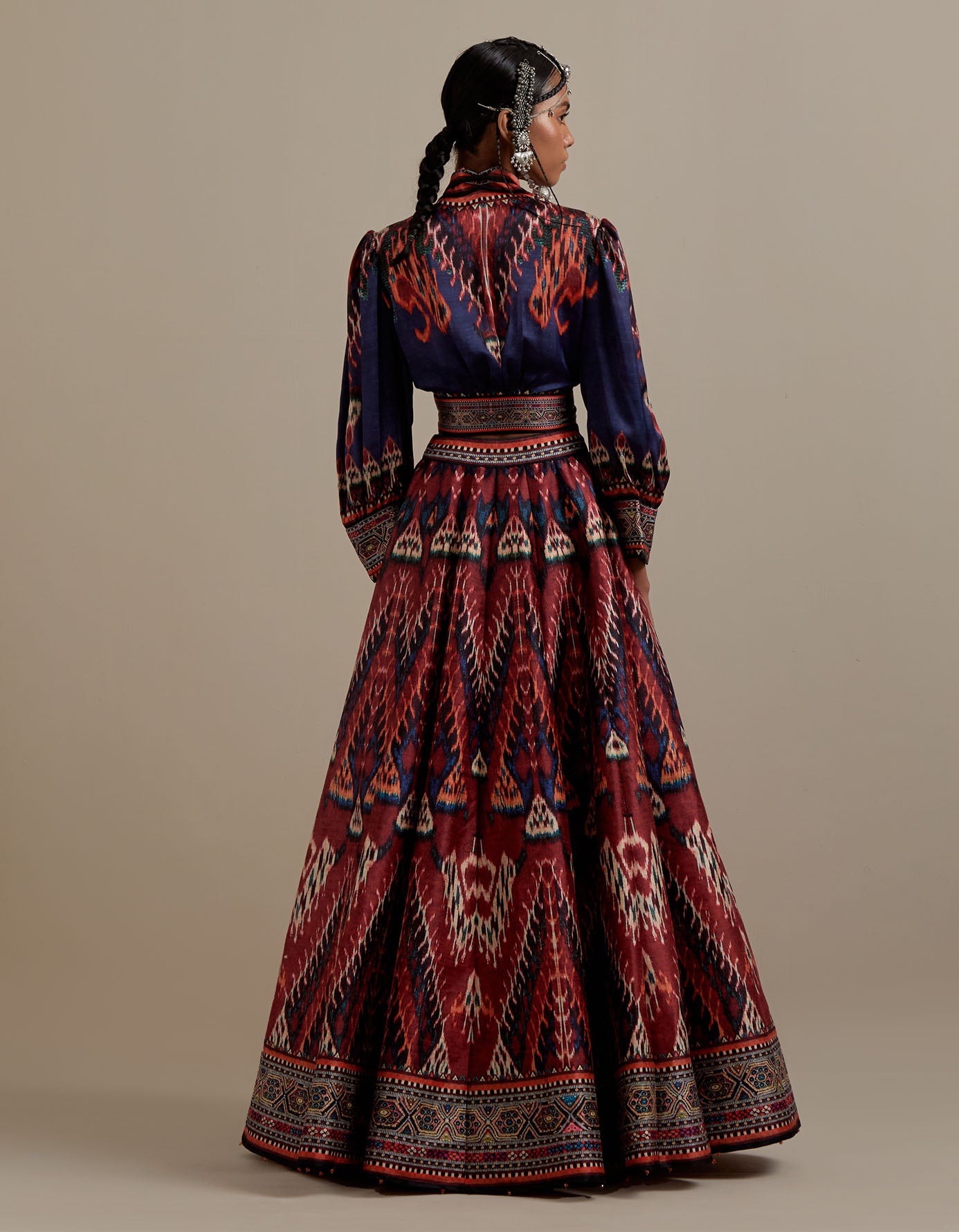 Kasbah : Rubali/Leela - Blue/Maroon