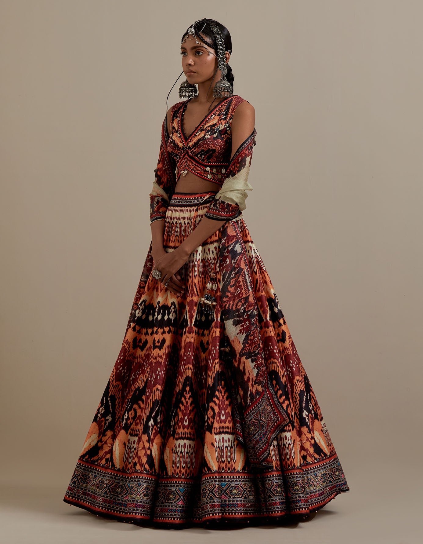 Kasbah : Himani/Leela - Orange/Multi