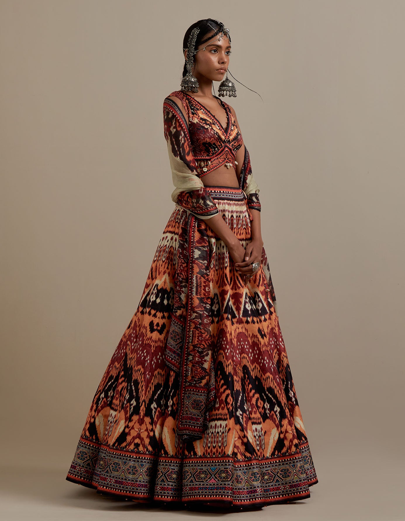 Kasbah : Himani/Leela - Orange/Multi