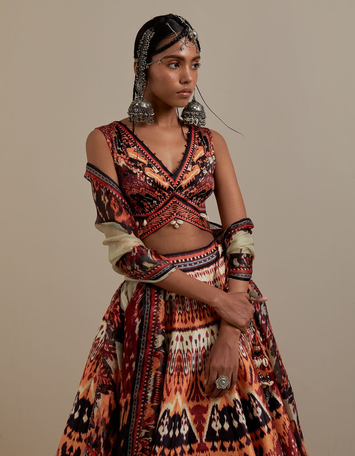 Kasbah : Himani/Leela - Orange/Multi