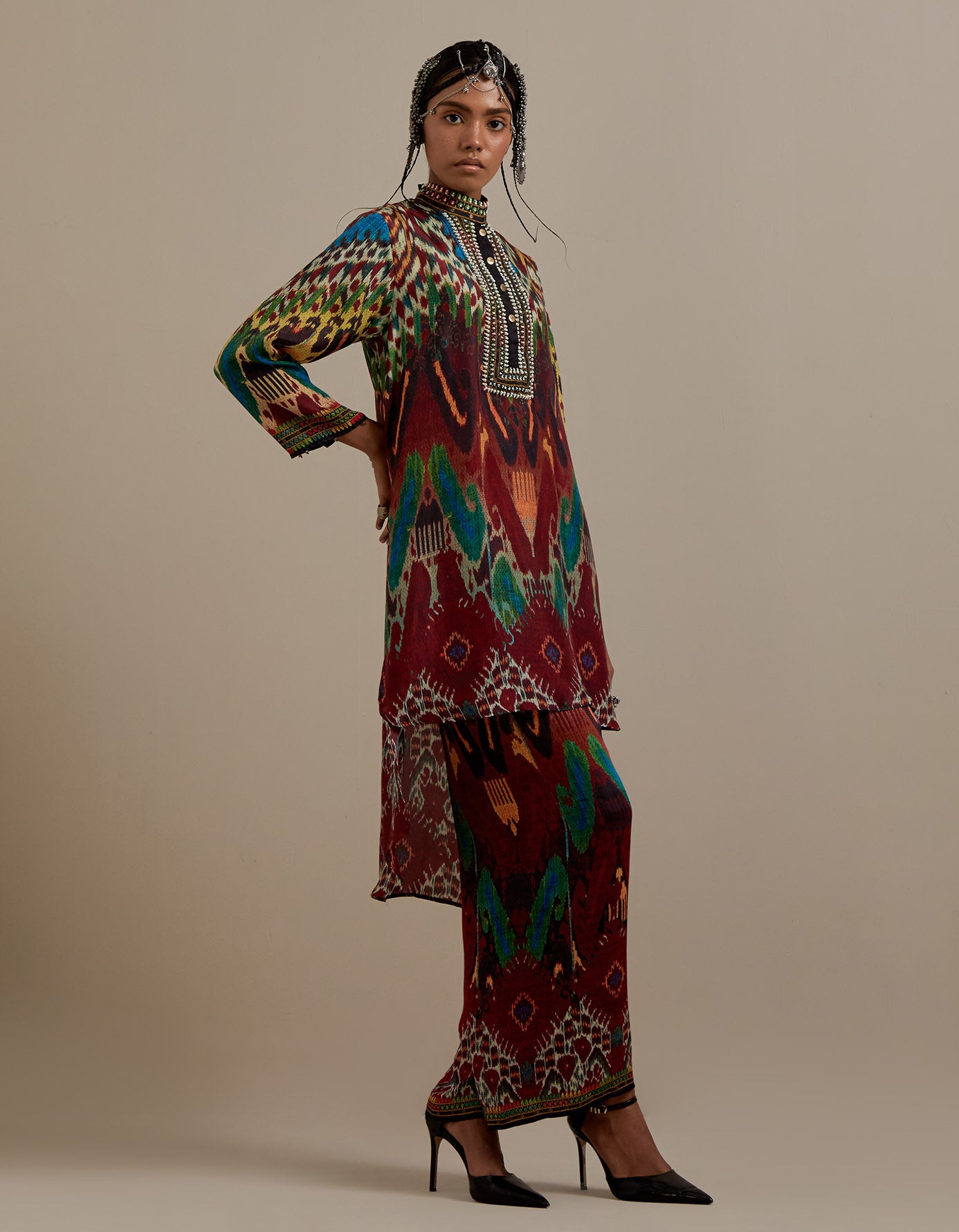 Kasbah : Baaka - Maroon/Multi