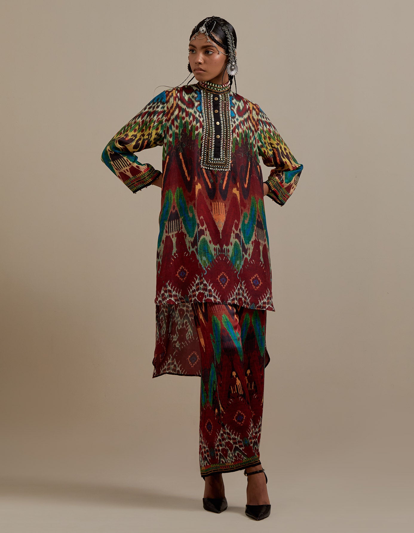 Kasbah : Baaka - Maroon/Multi