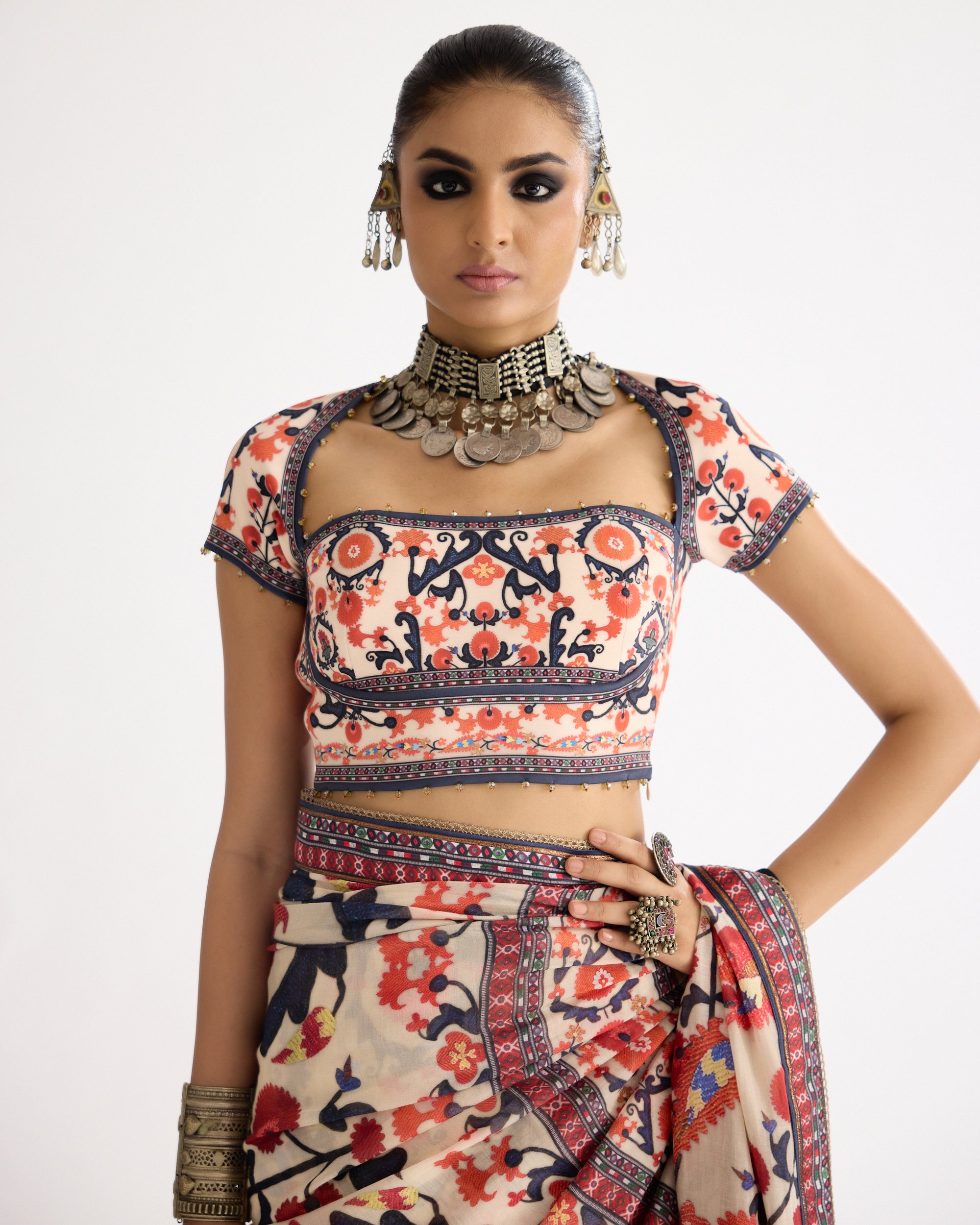 Bukhara Savi Beige/Rust
