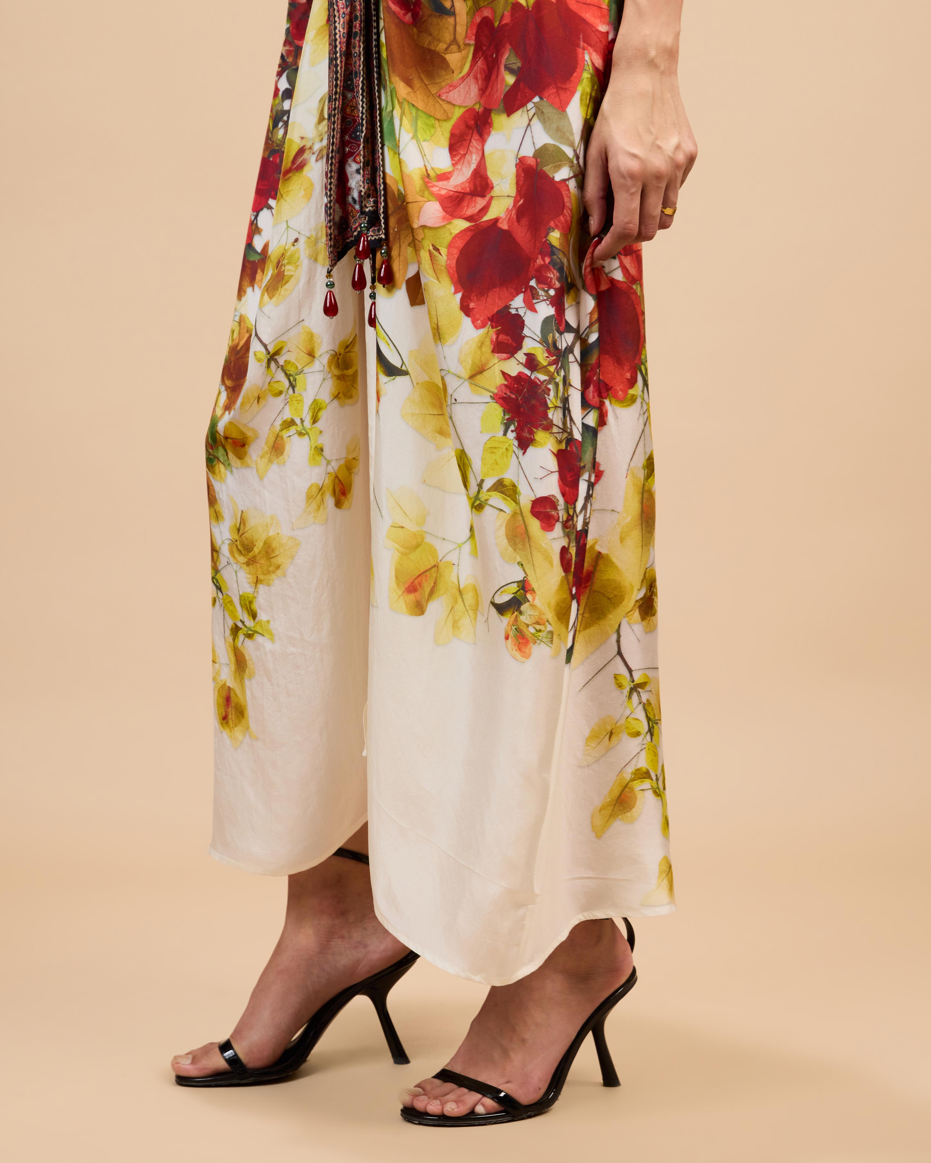 Letters to Juliet : Kimono/Trinika - Red/Rust/Gold