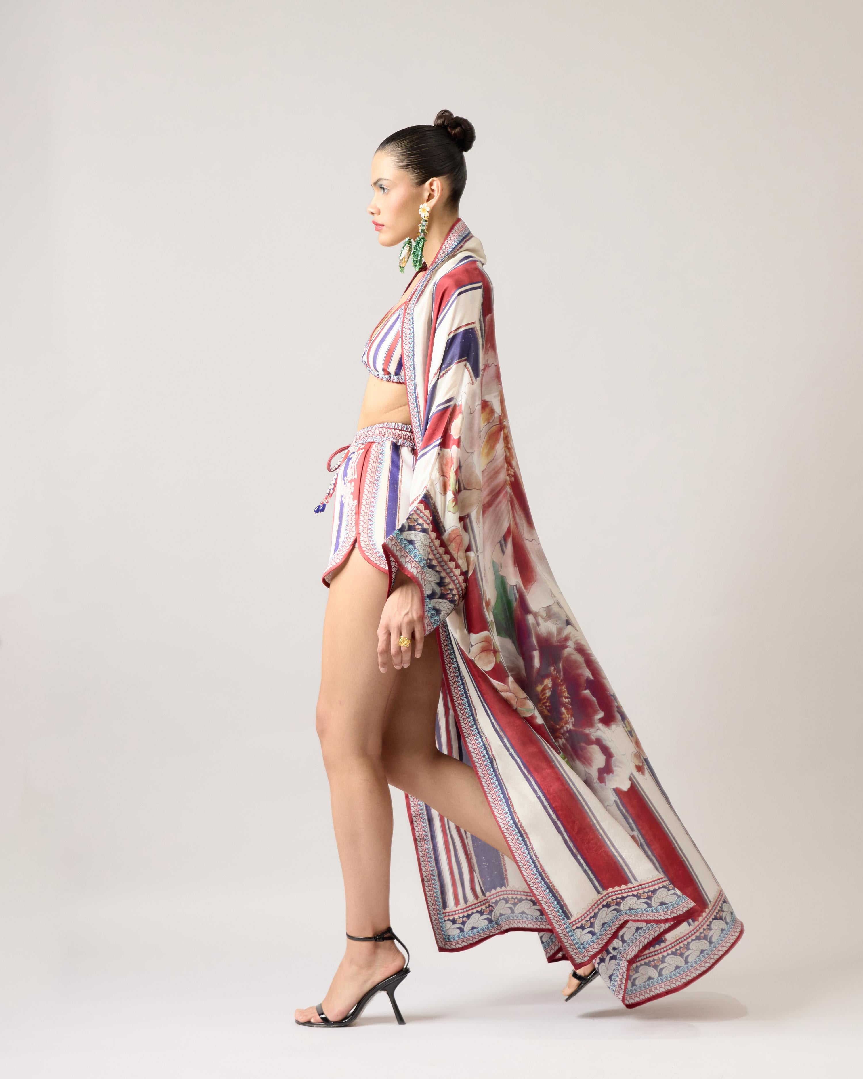 Ikebana : Kimono - Stripe