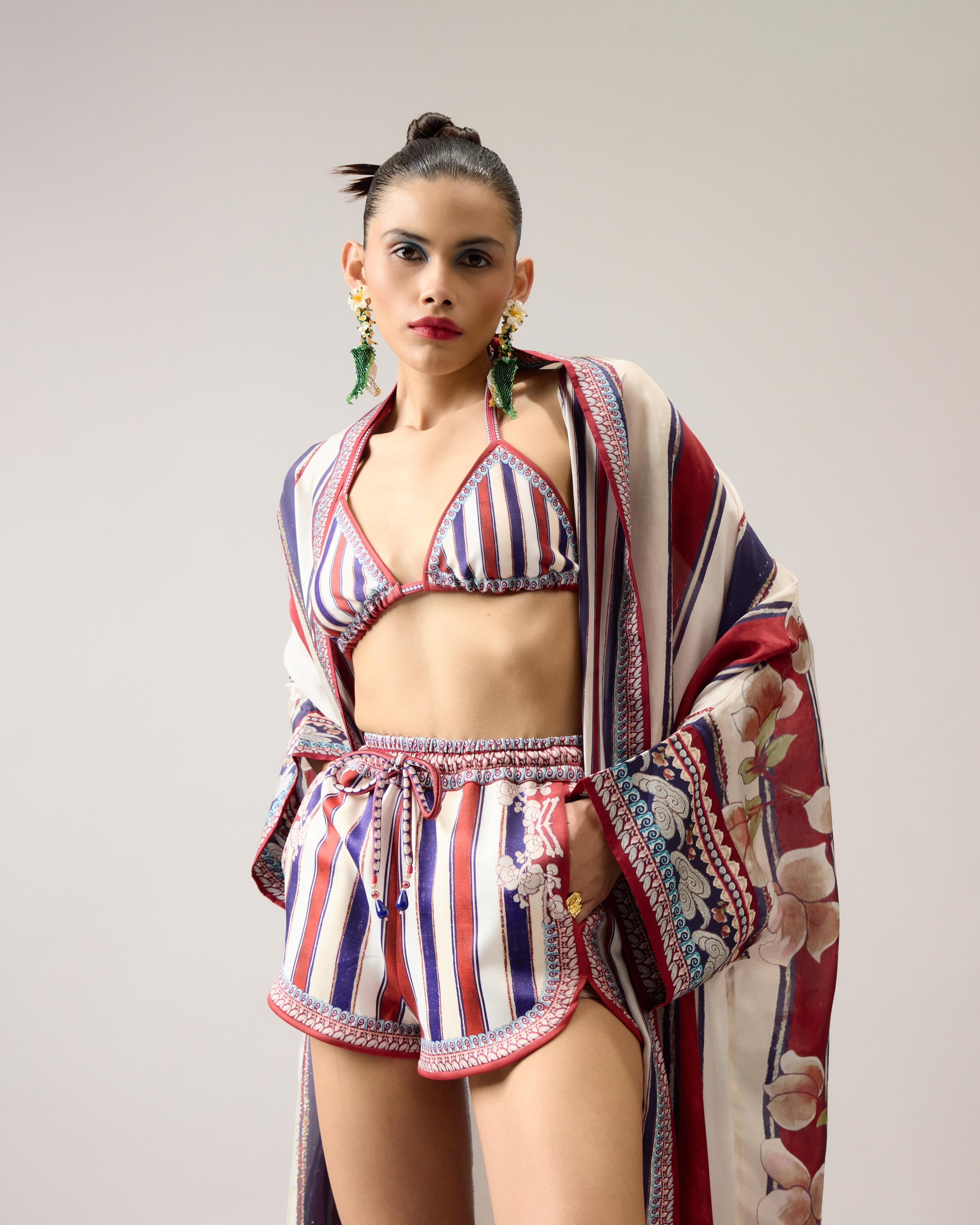 Ikebana : Kimono - Stripe