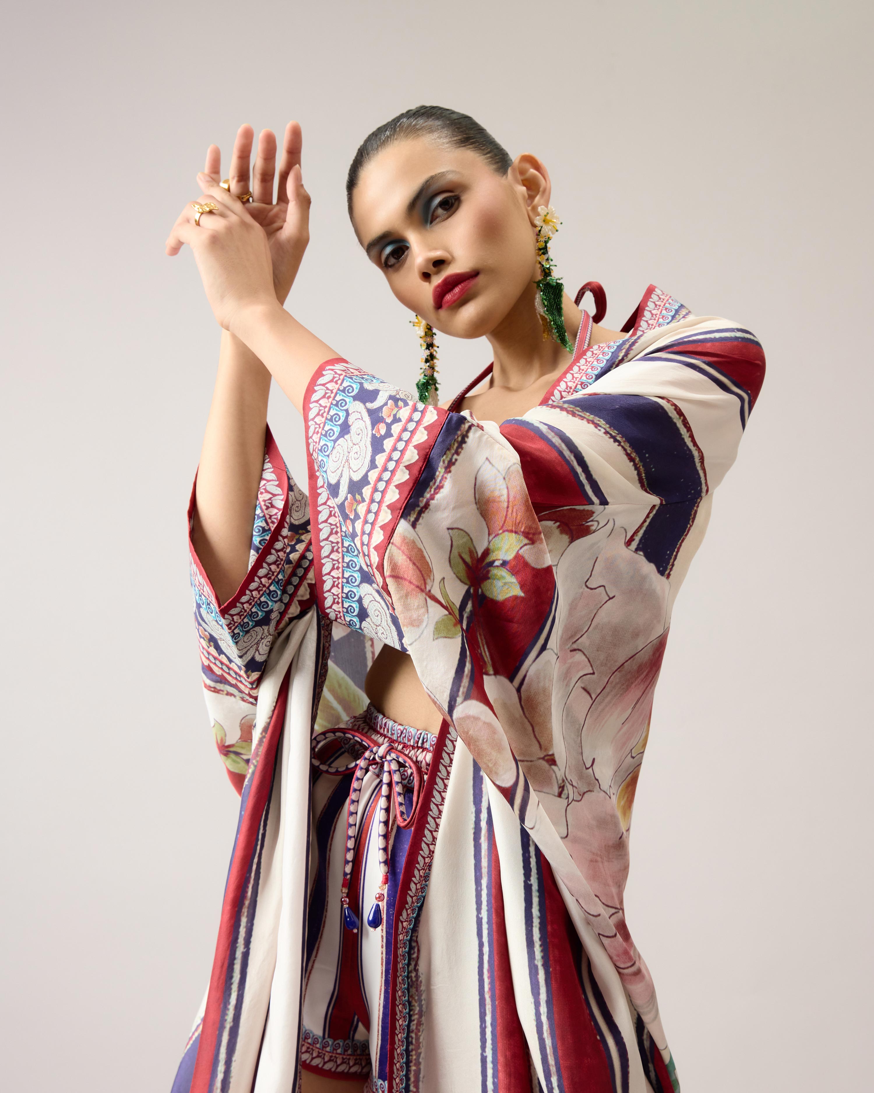 Ikebana : Kimono - Stripe