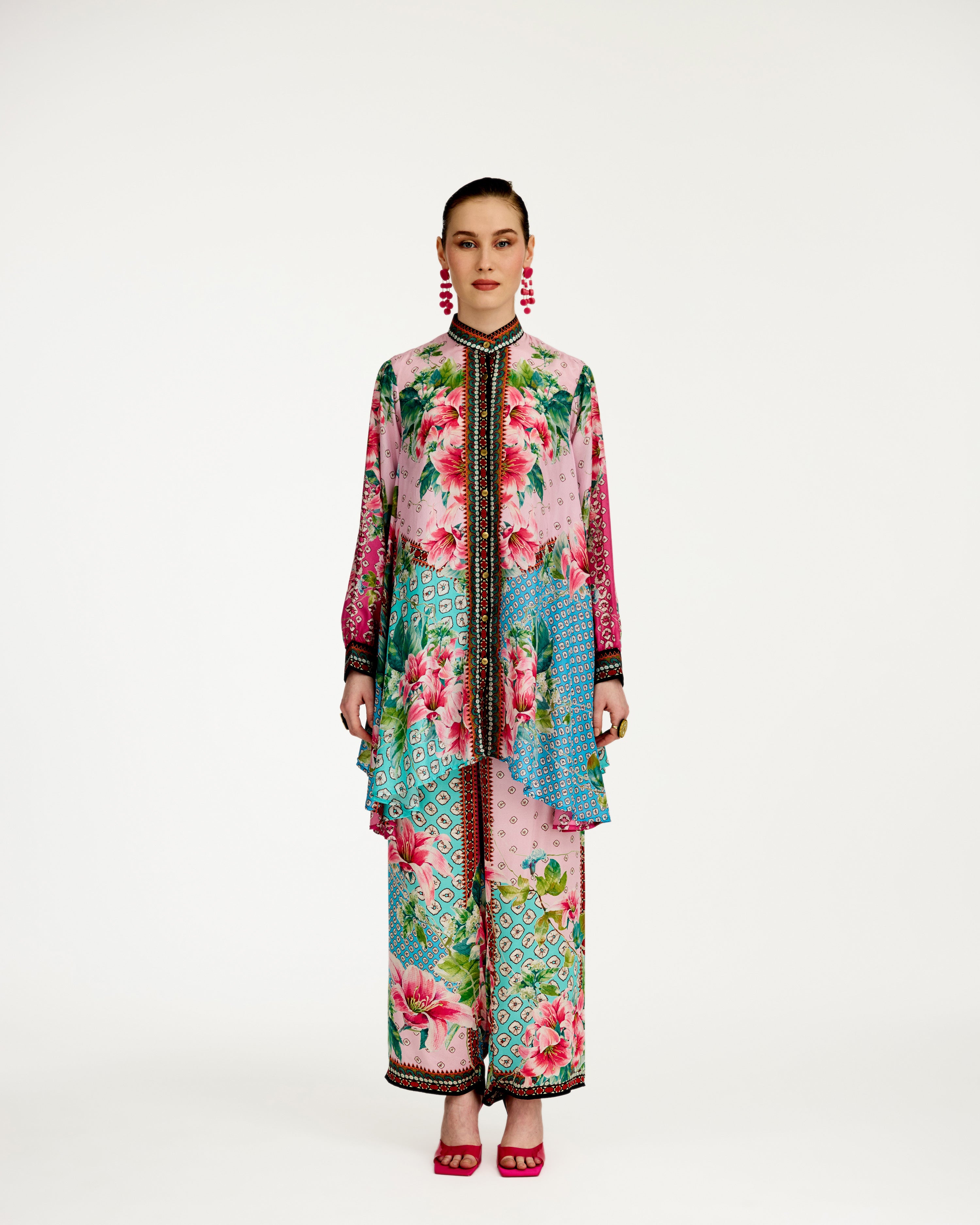 Lilium : Nilofer - Aqua/Pink