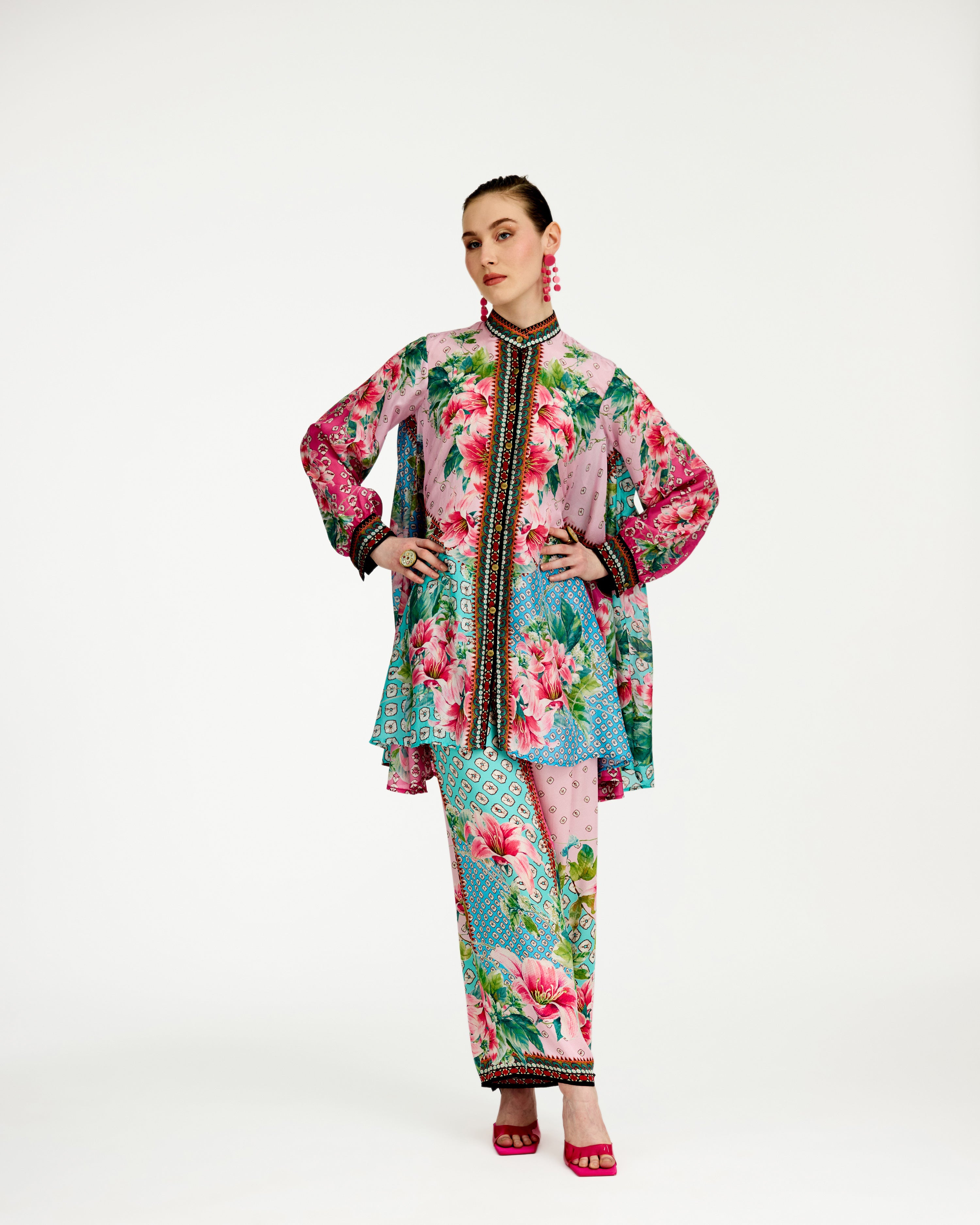 Lilium : Nilofer - Aqua/Pink