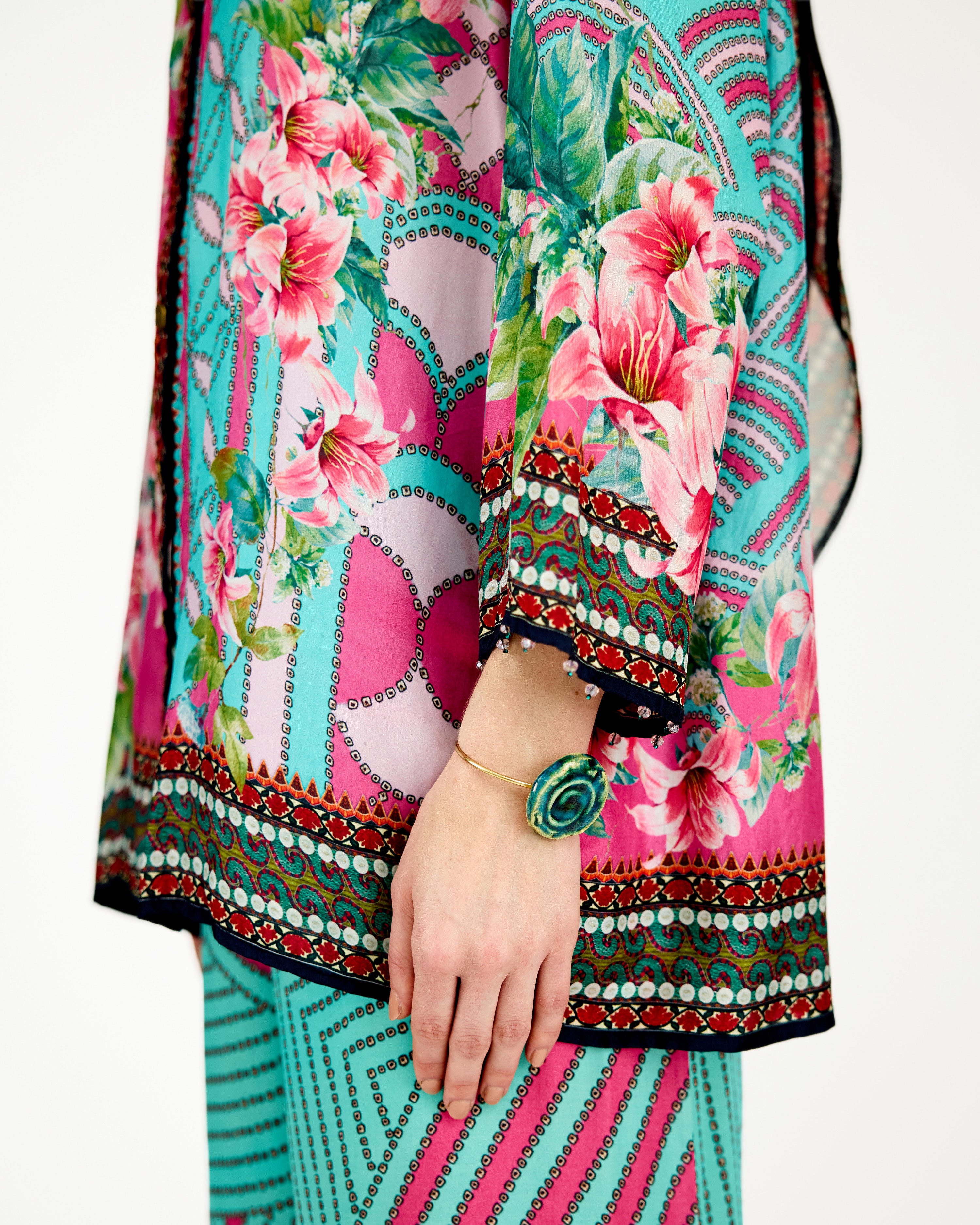 Lilium : Maizah - Pink/Aqua