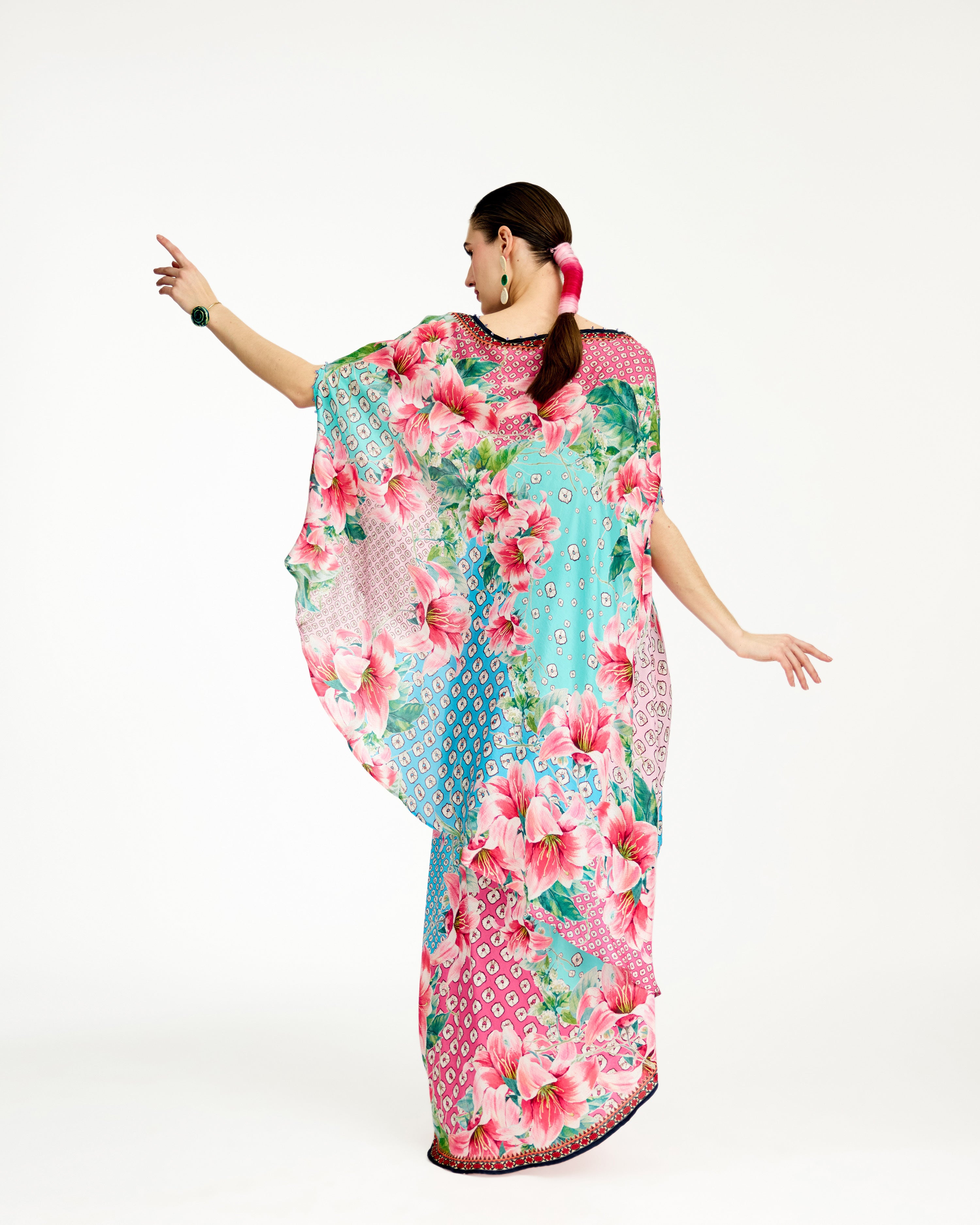 Lilium : Kamini - Aqua/Pink