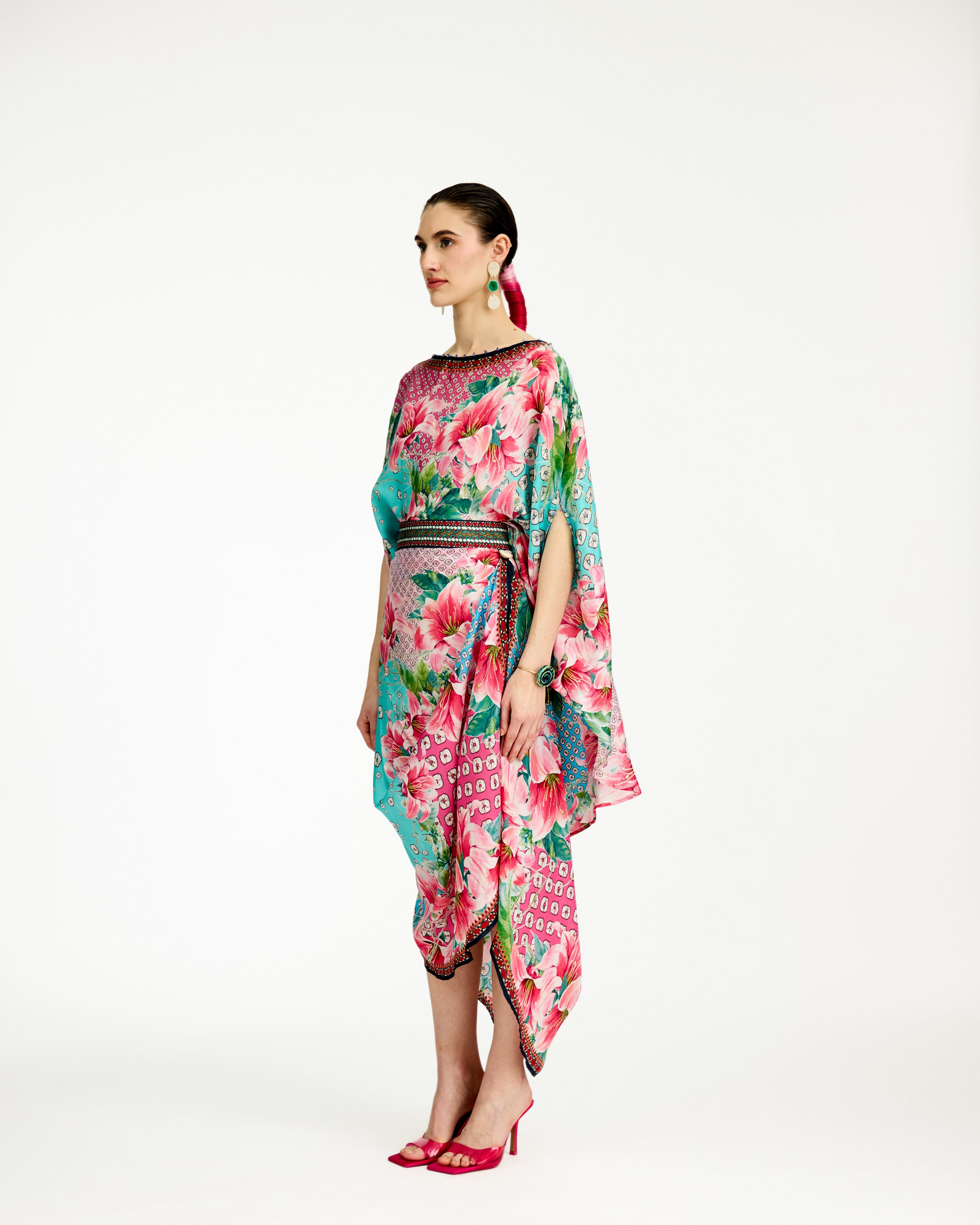 Lilium : Kamini - Aqua/Pink