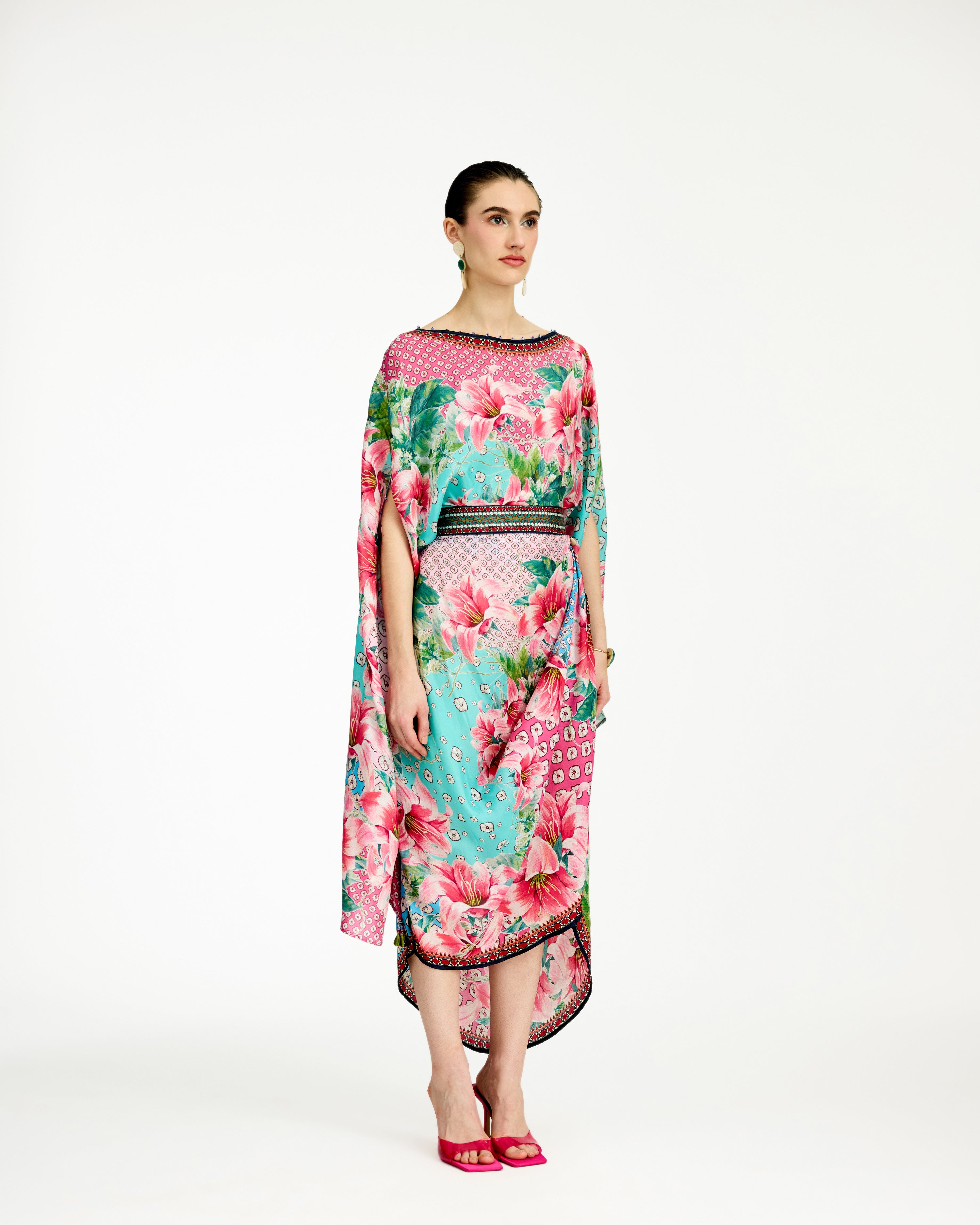 Lilium : Kamini - Aqua/Pink