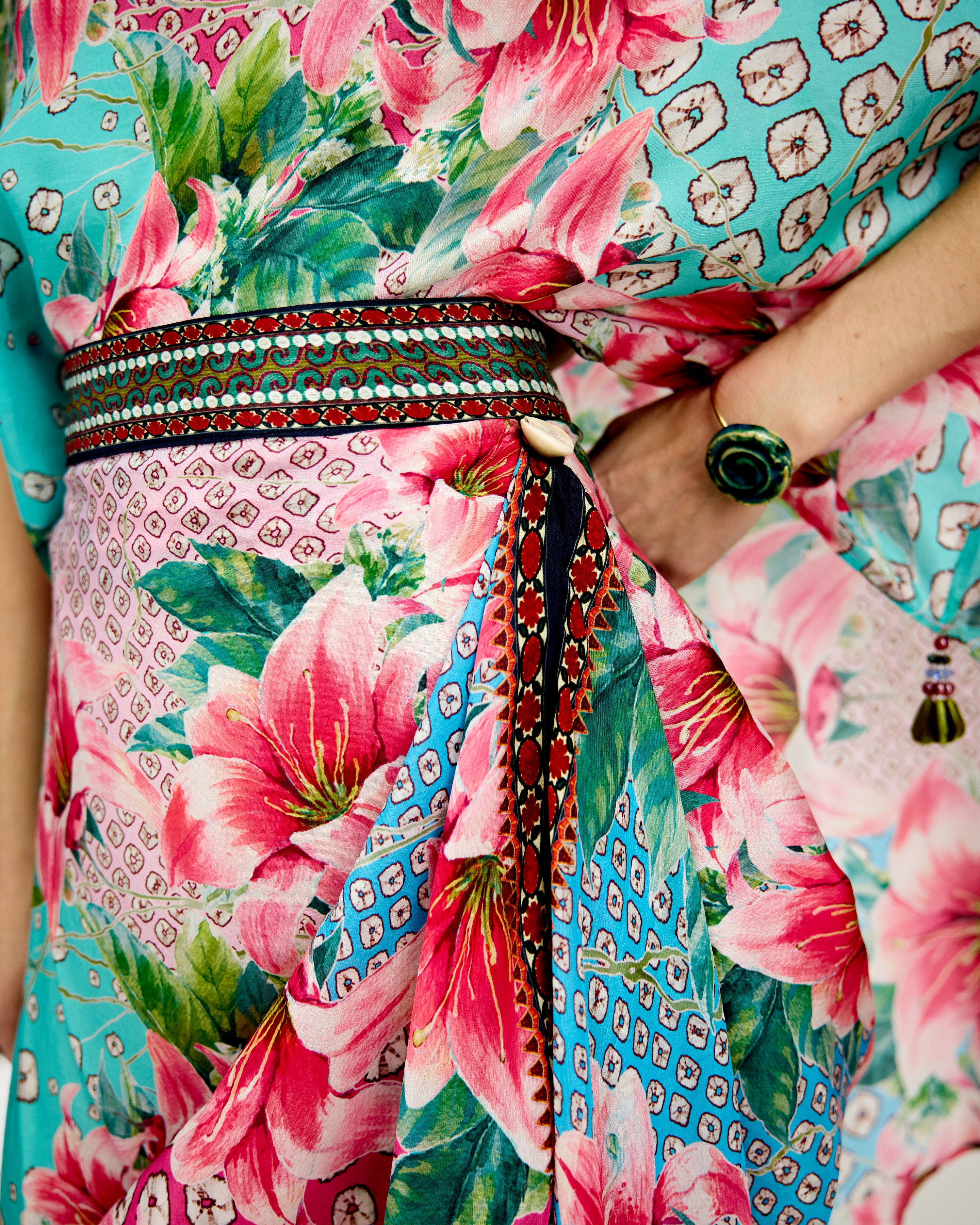 Lilium : Kamini - Aqua/Pink
