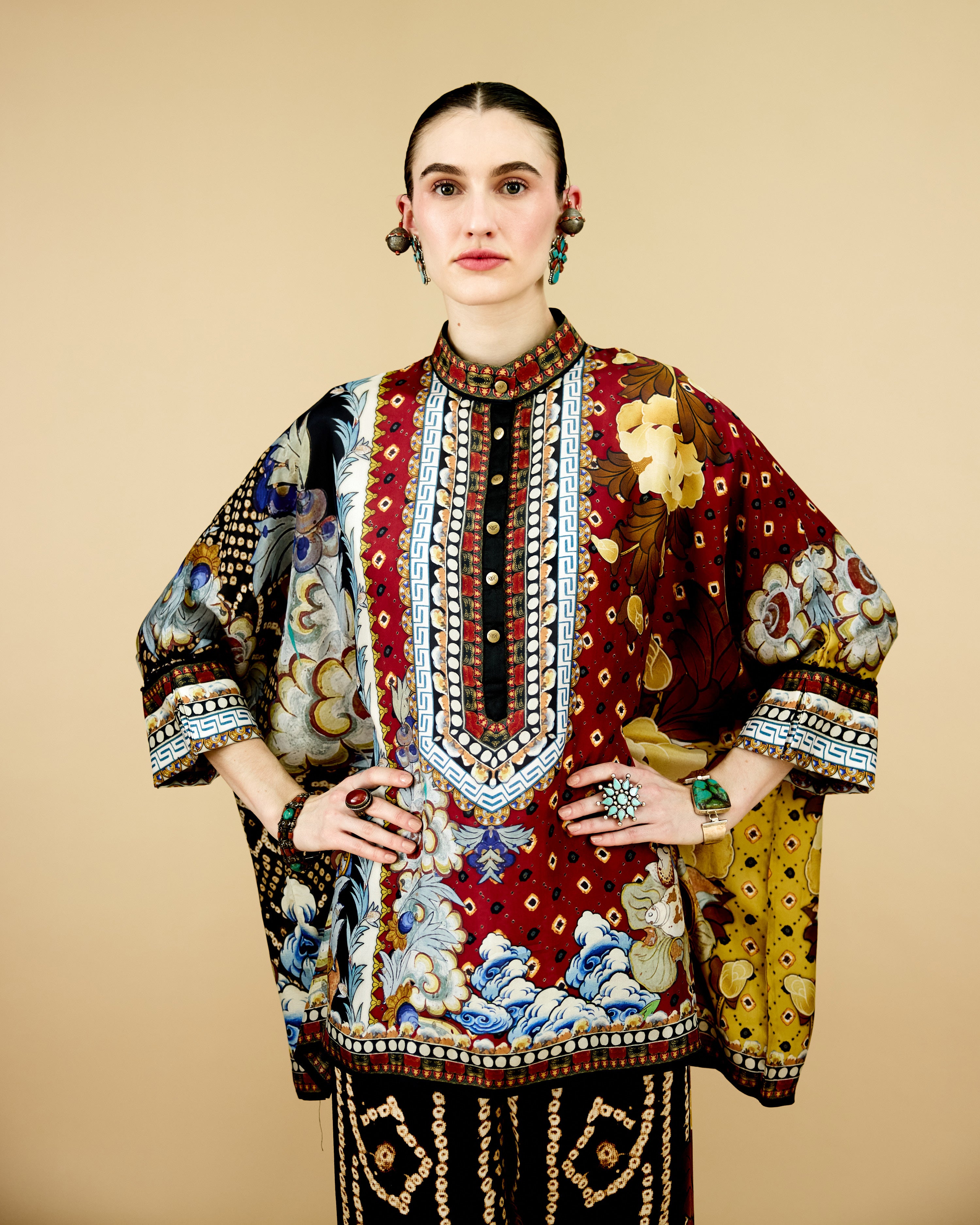 Ladakh : Chanel - Red/Black