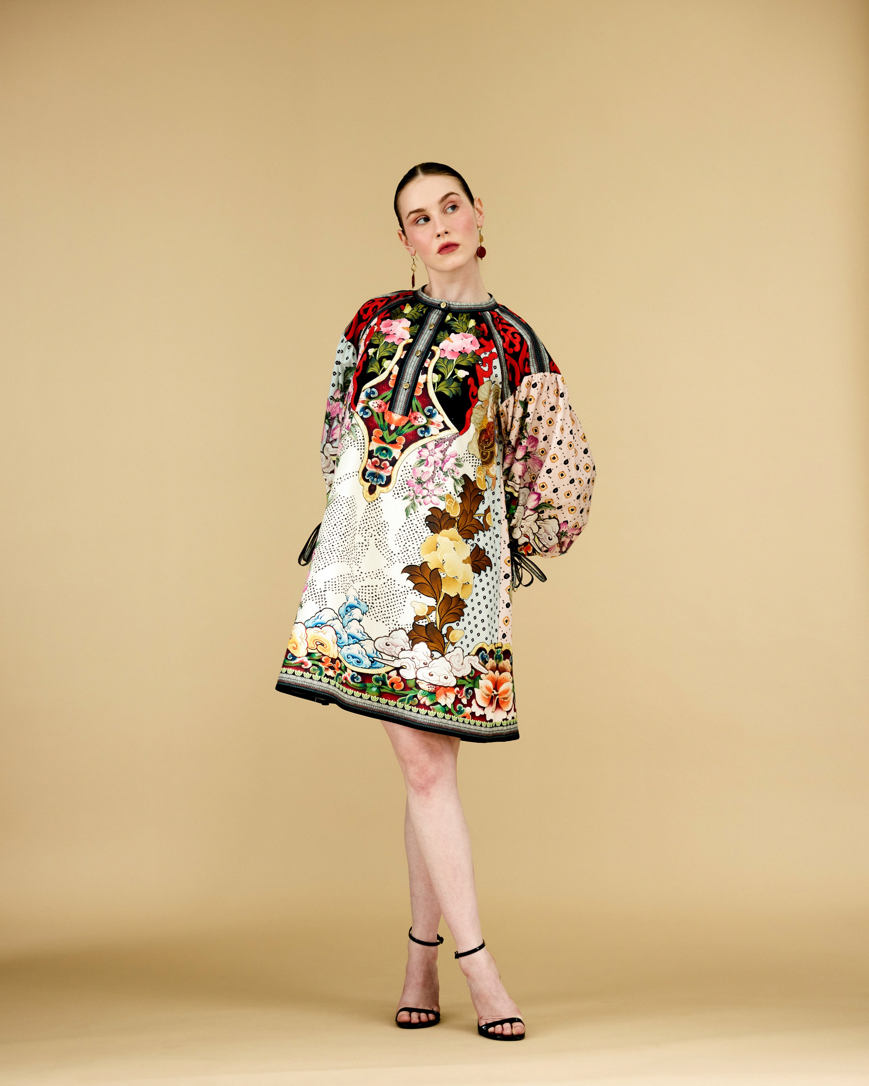 Ladakh : Angelica - Ivory/Multi