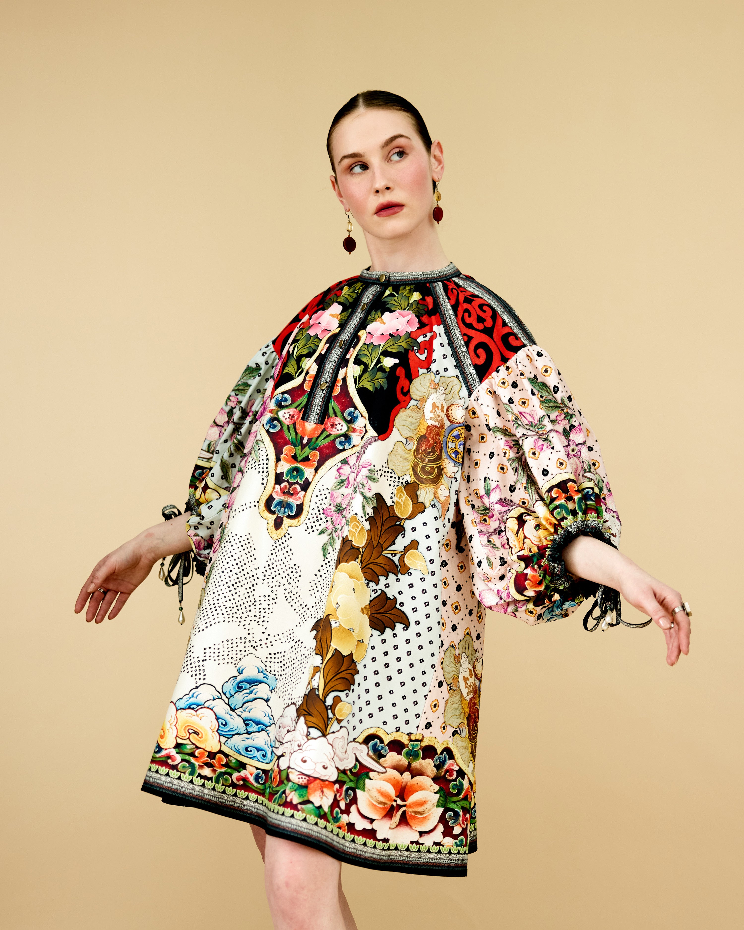 Ladakh : Angelica - Ivory/Multi