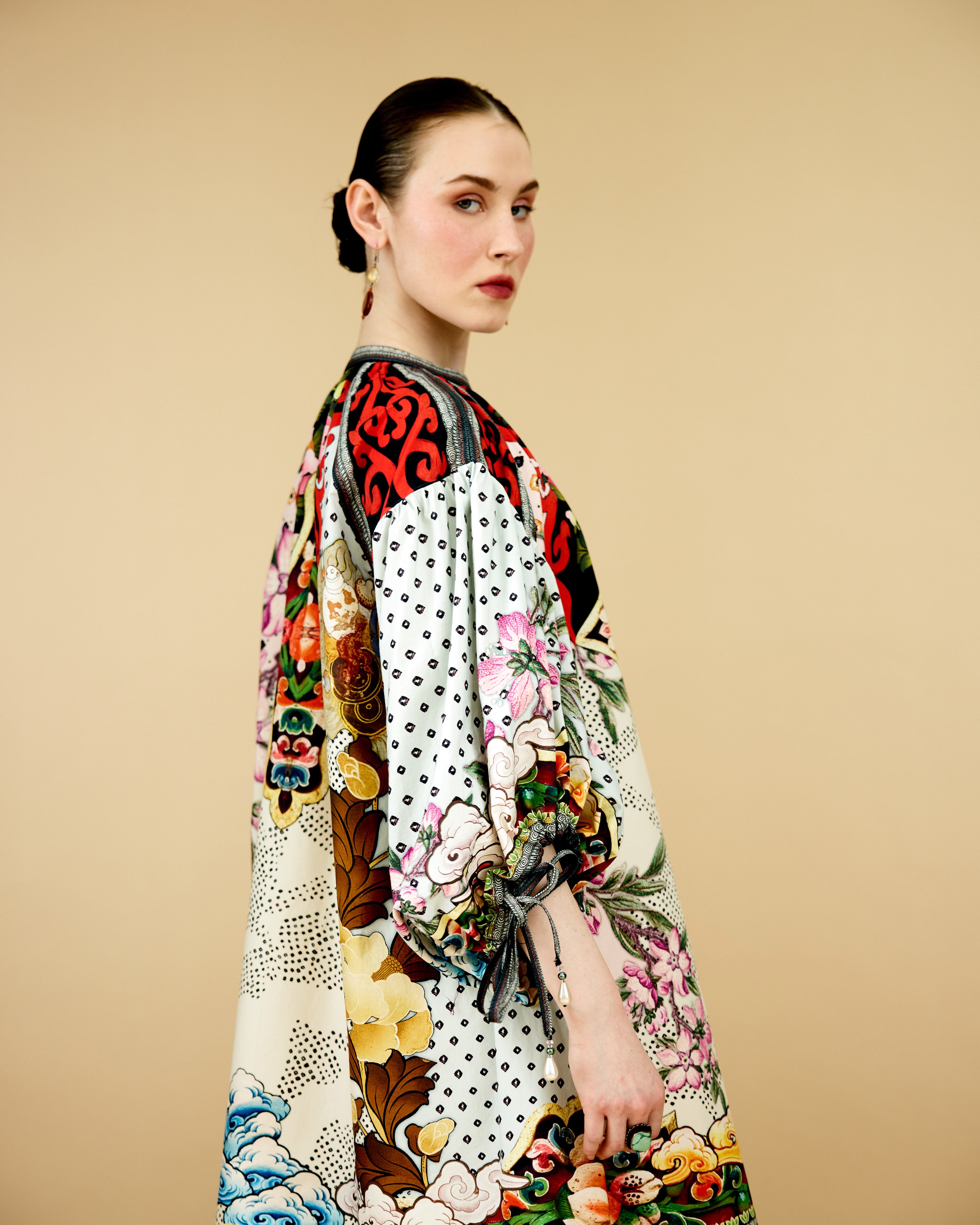 Ladakh : Angelica - Ivory/Multi