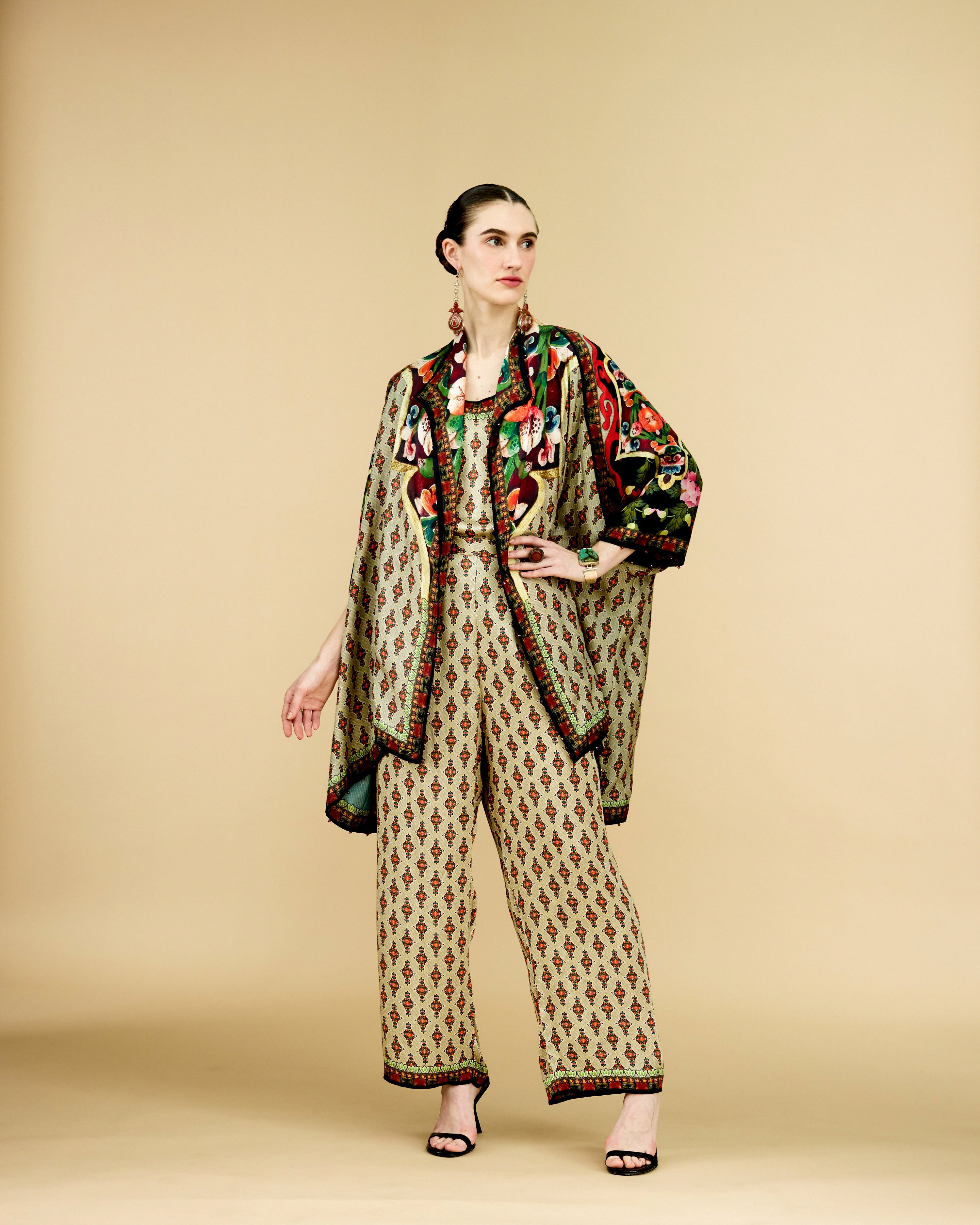 Ladakh : Adhira - Beige/Multi