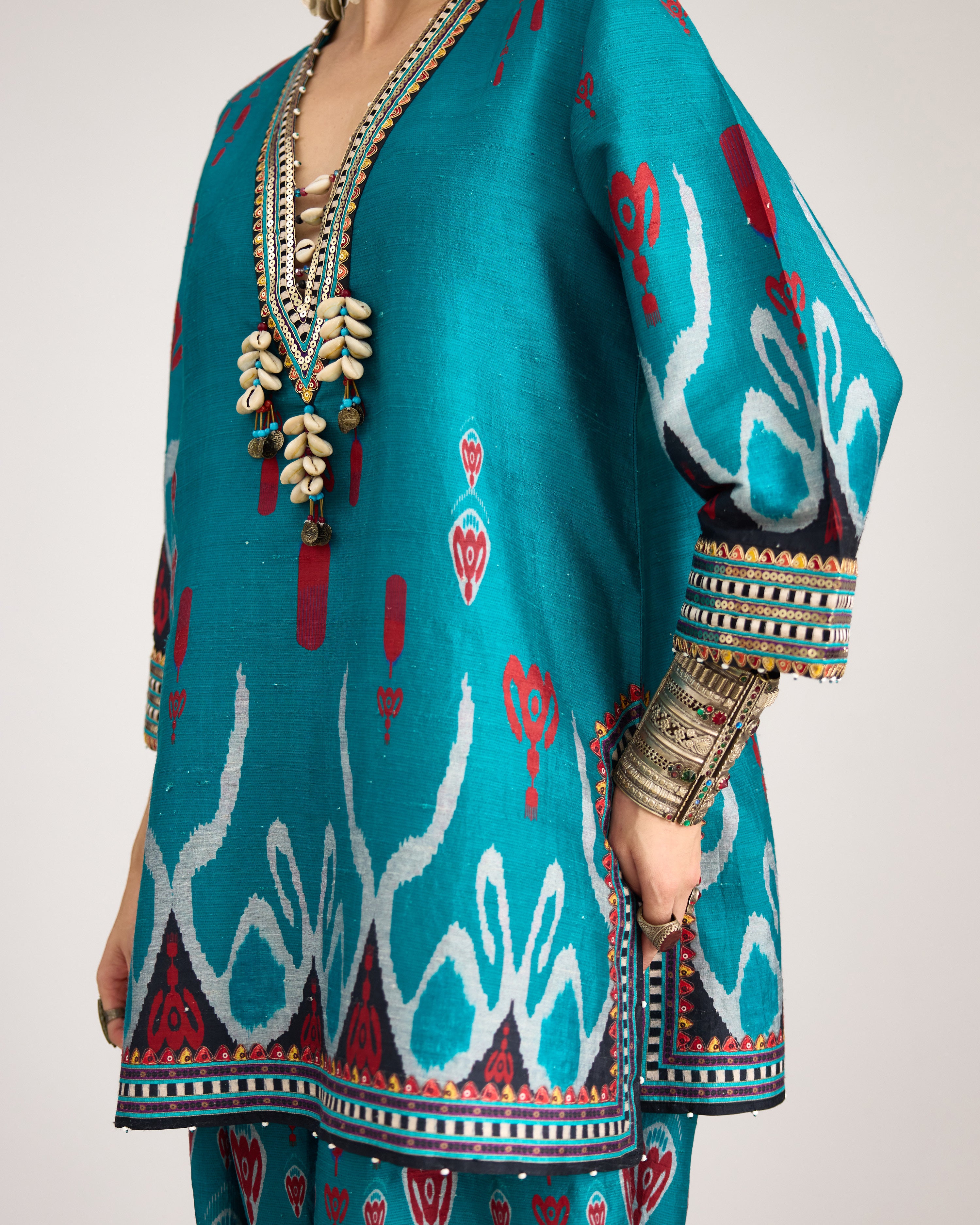 Tangier : Resham - Turquoise
