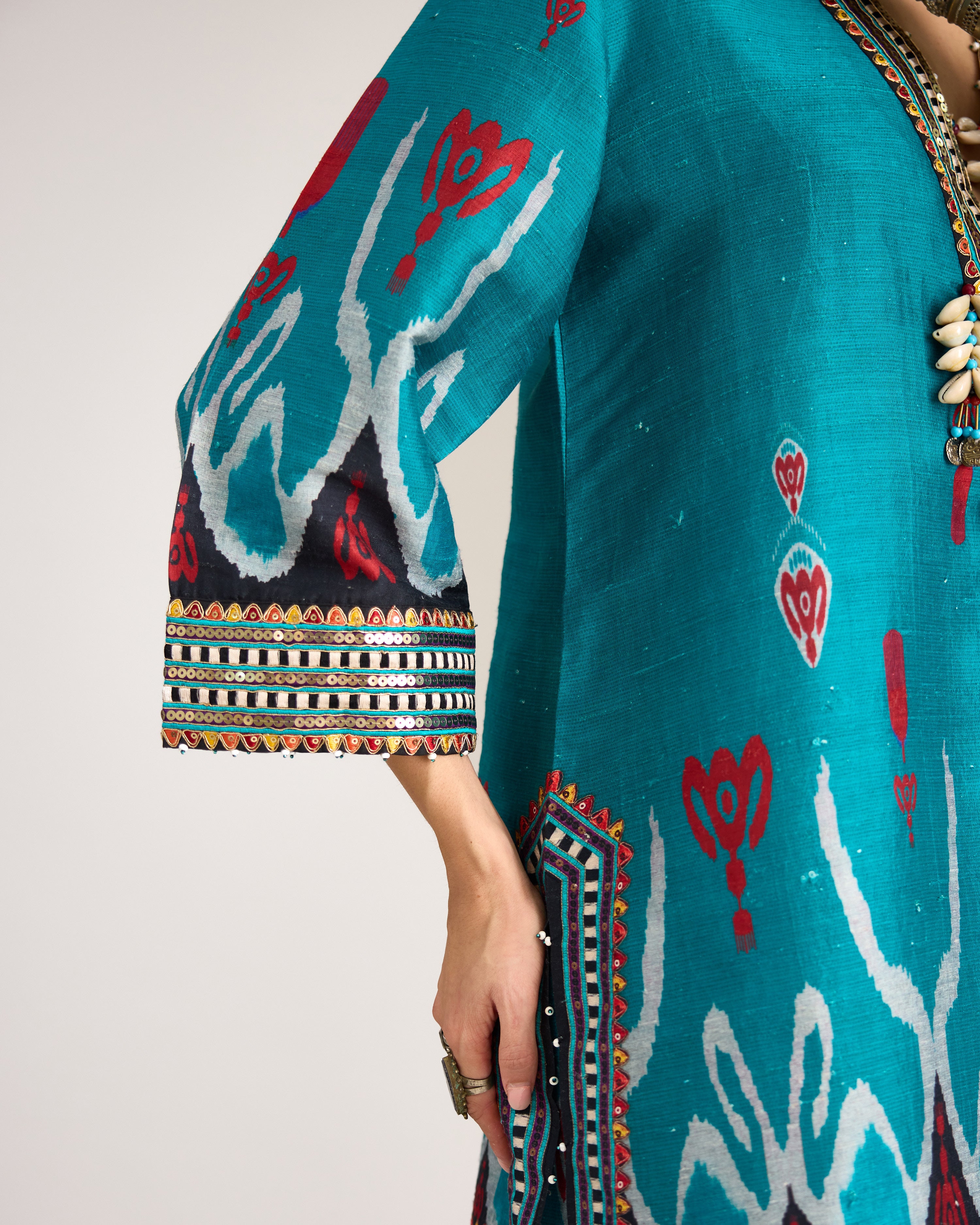 Tangier : Resham - Turquoise