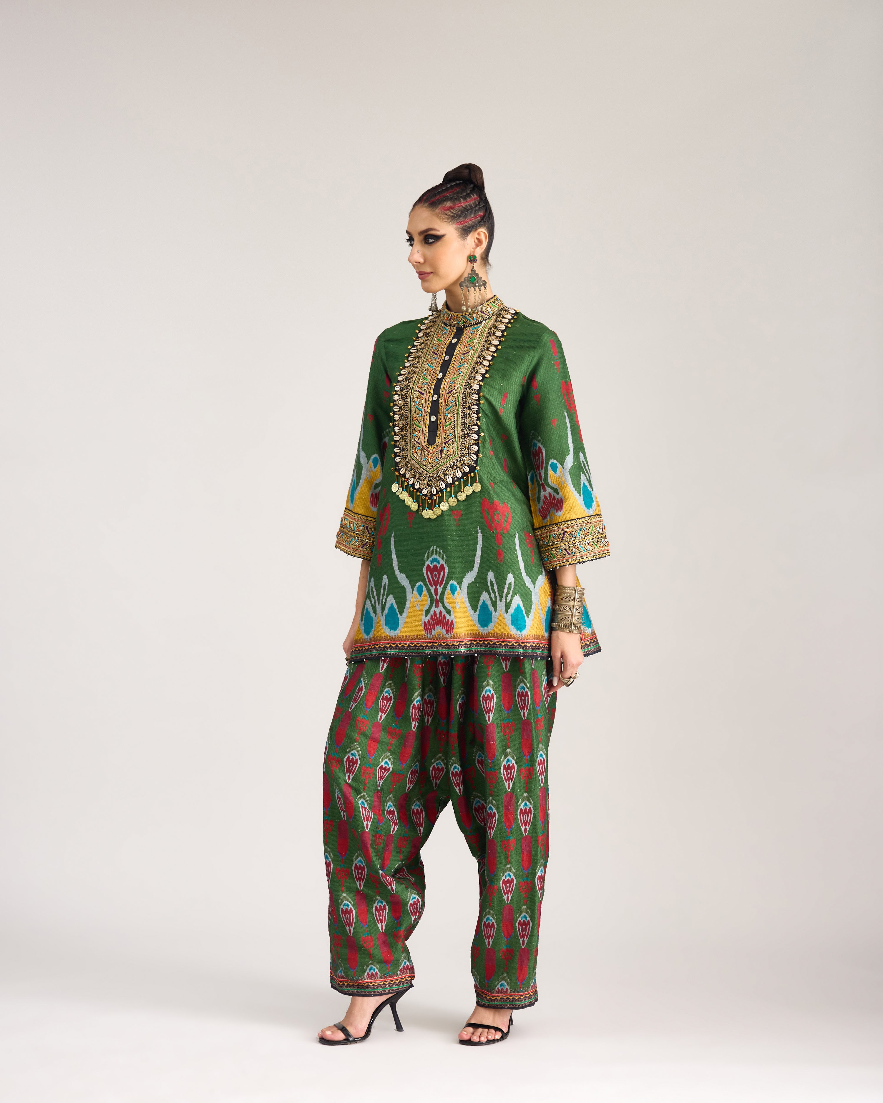 Tangier : Resham - Emerald